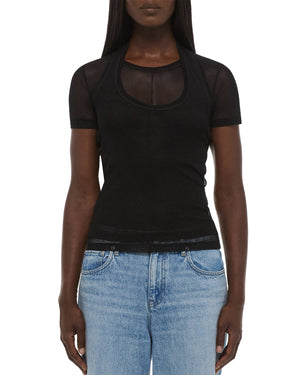 Mesh Layer T-Shirt