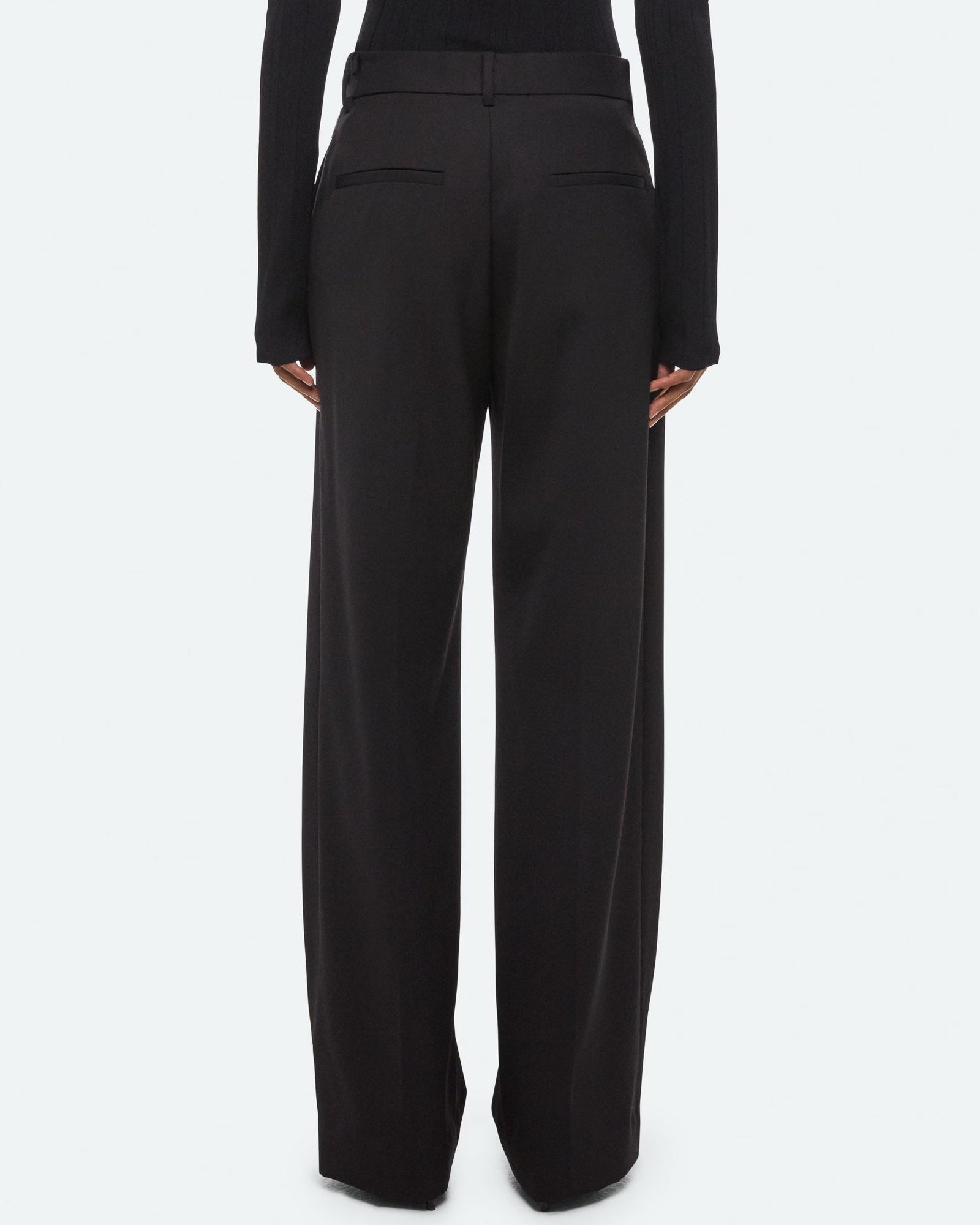 Gabardine Belt Pant