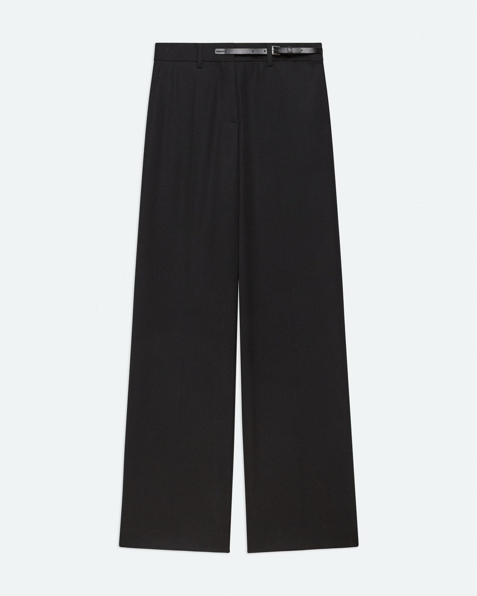 Gabardine Belt Pant
