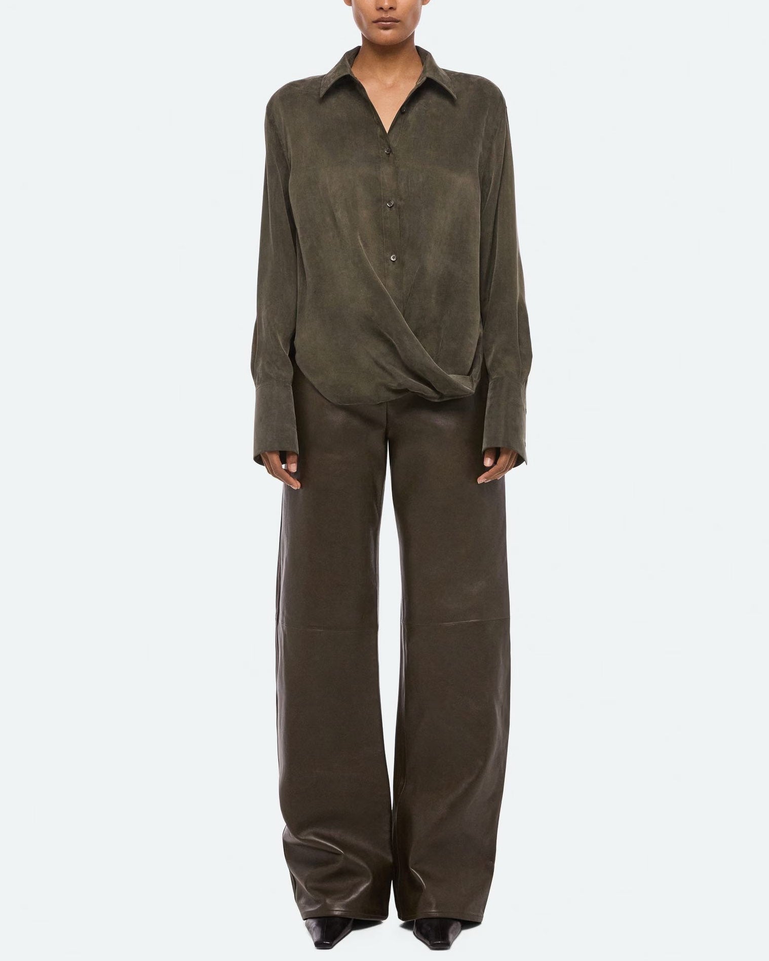 Fluid Drape Shirt