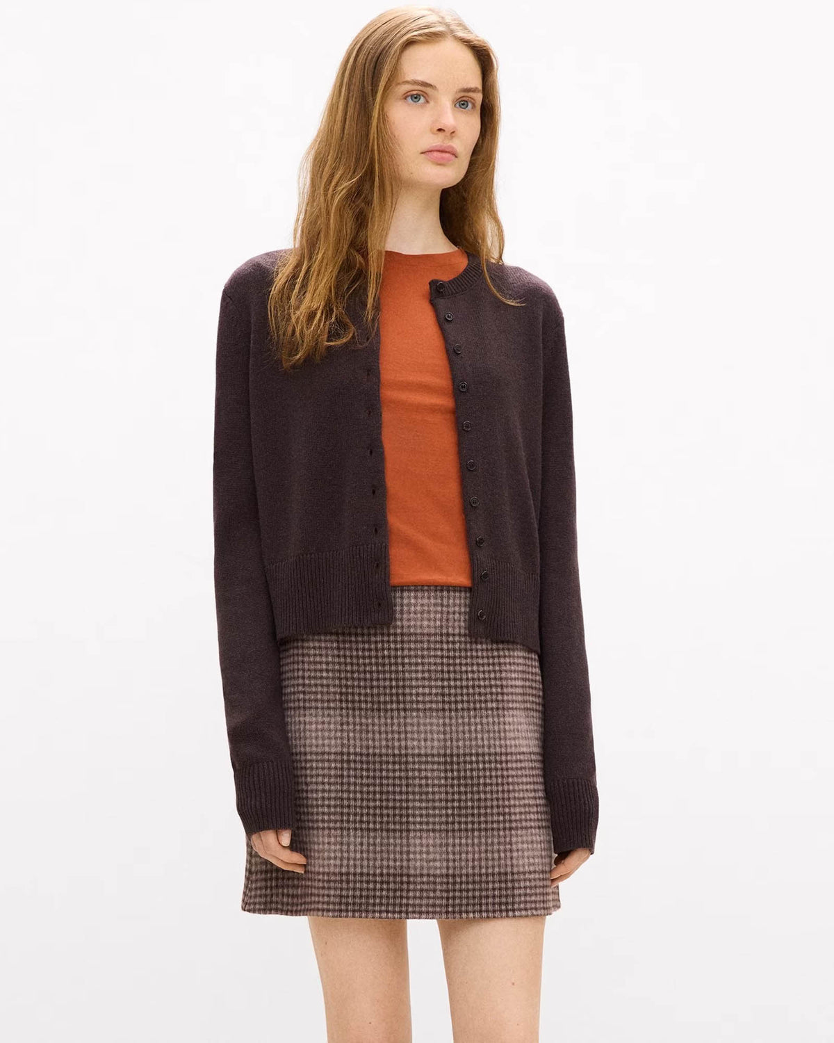 Crewneck Cardigan