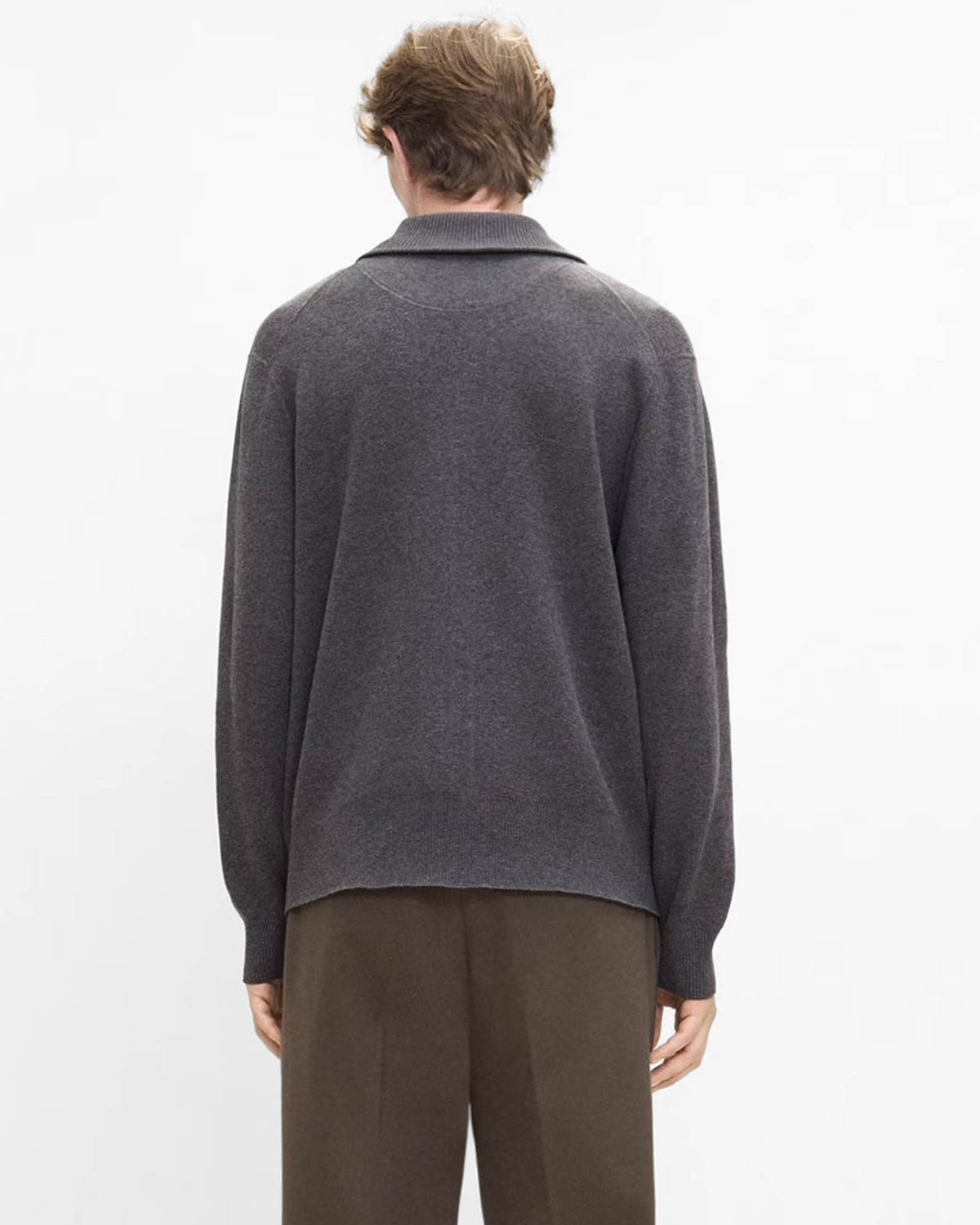 Turtleneck Zip Cardigan