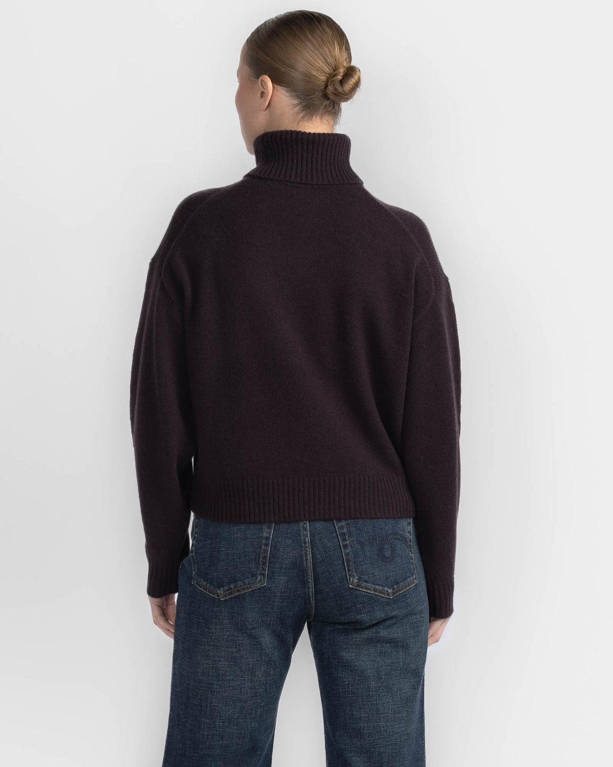 Fold-Over Turtleneck