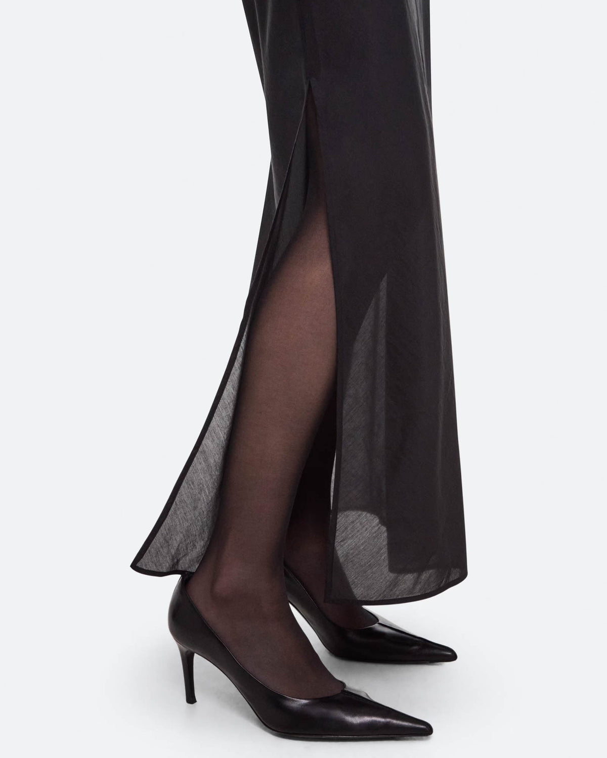 Sheer Tux Skirt