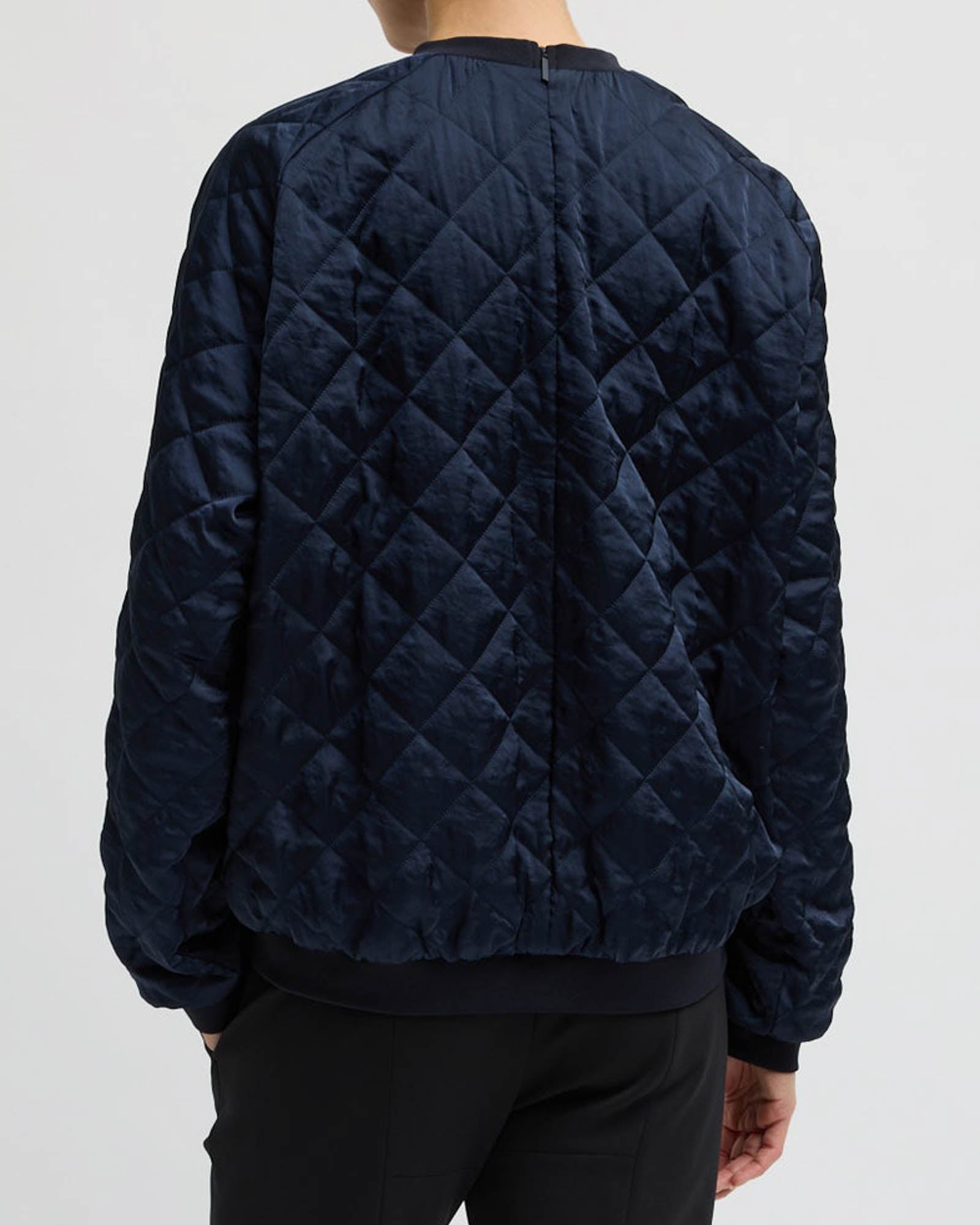 Sweat-shirt matelassé