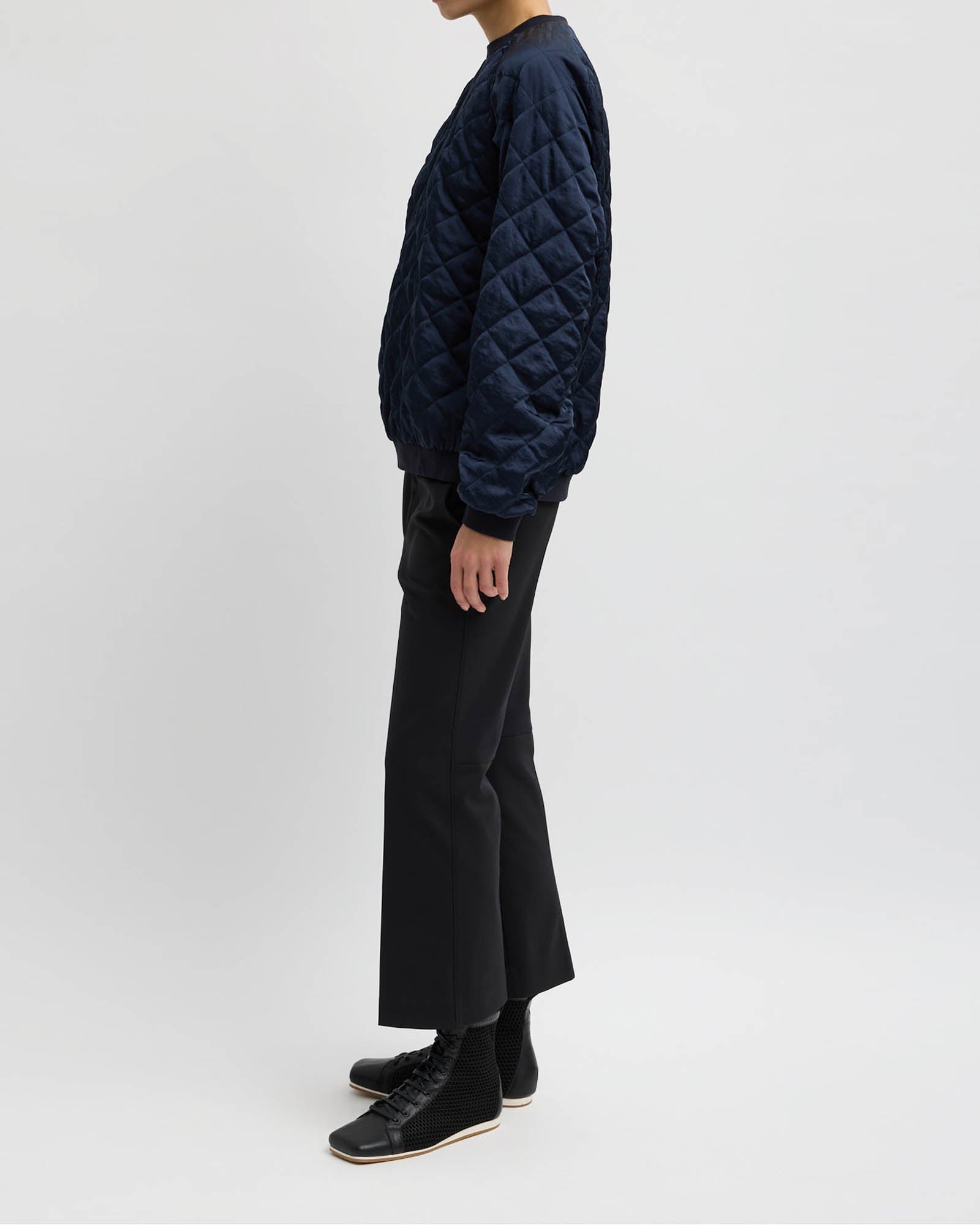 Sweat-shirt matelassé