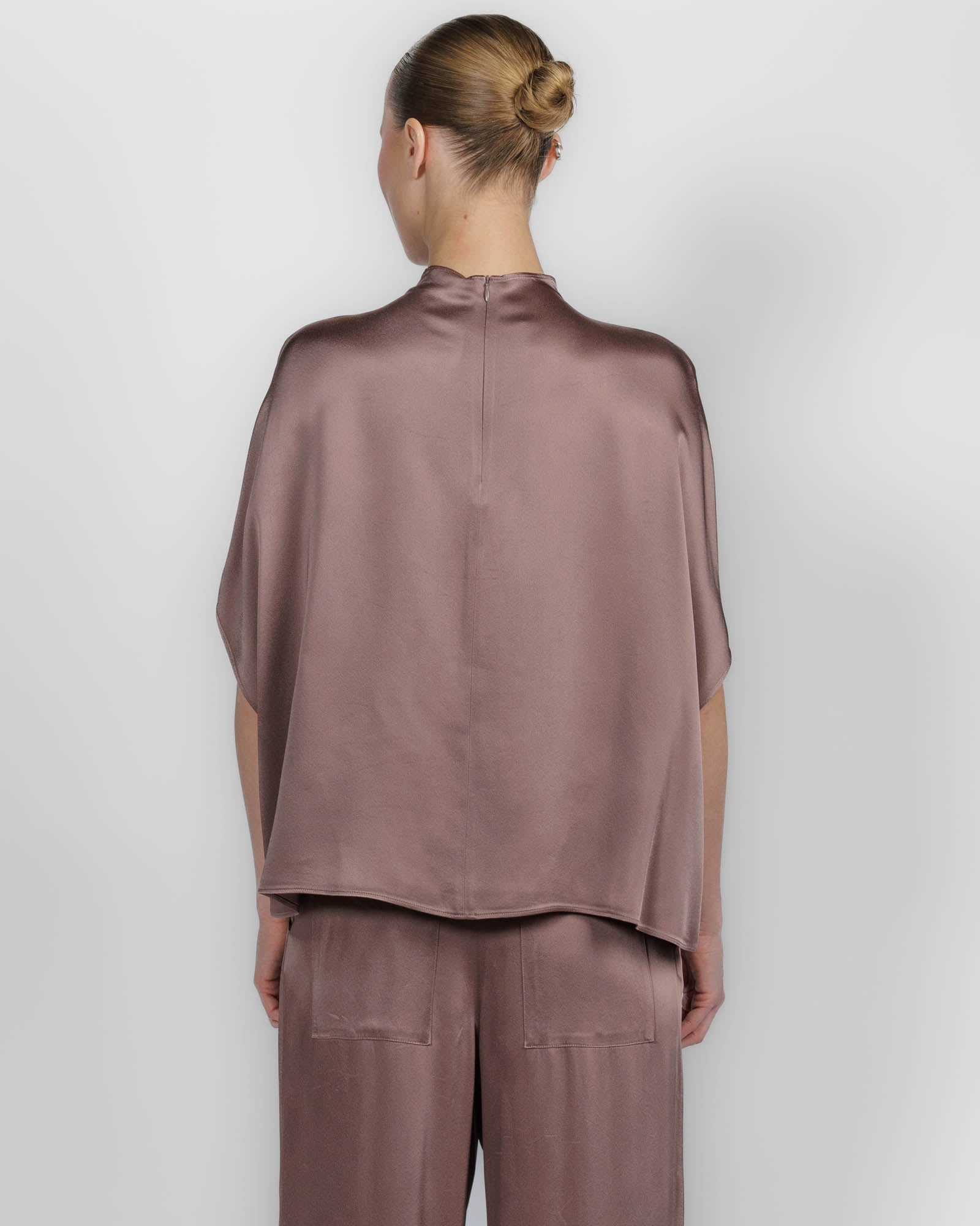 Satin Cape T-Shirt