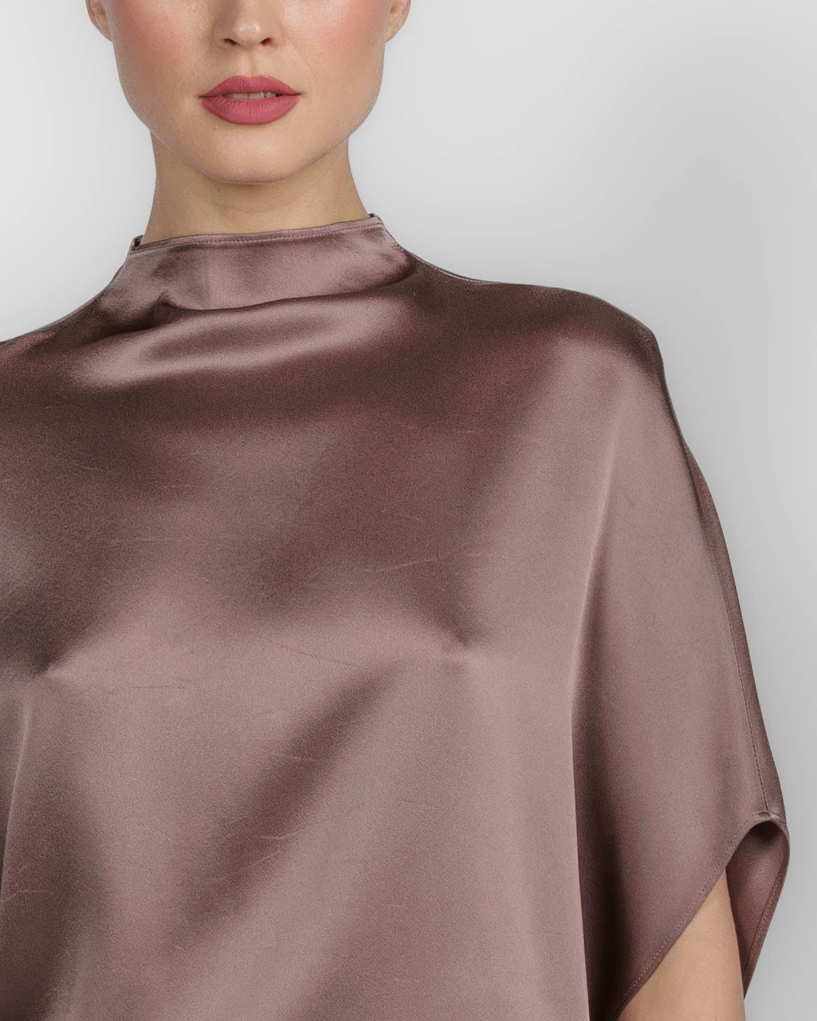 Satin Cape T-Shirt