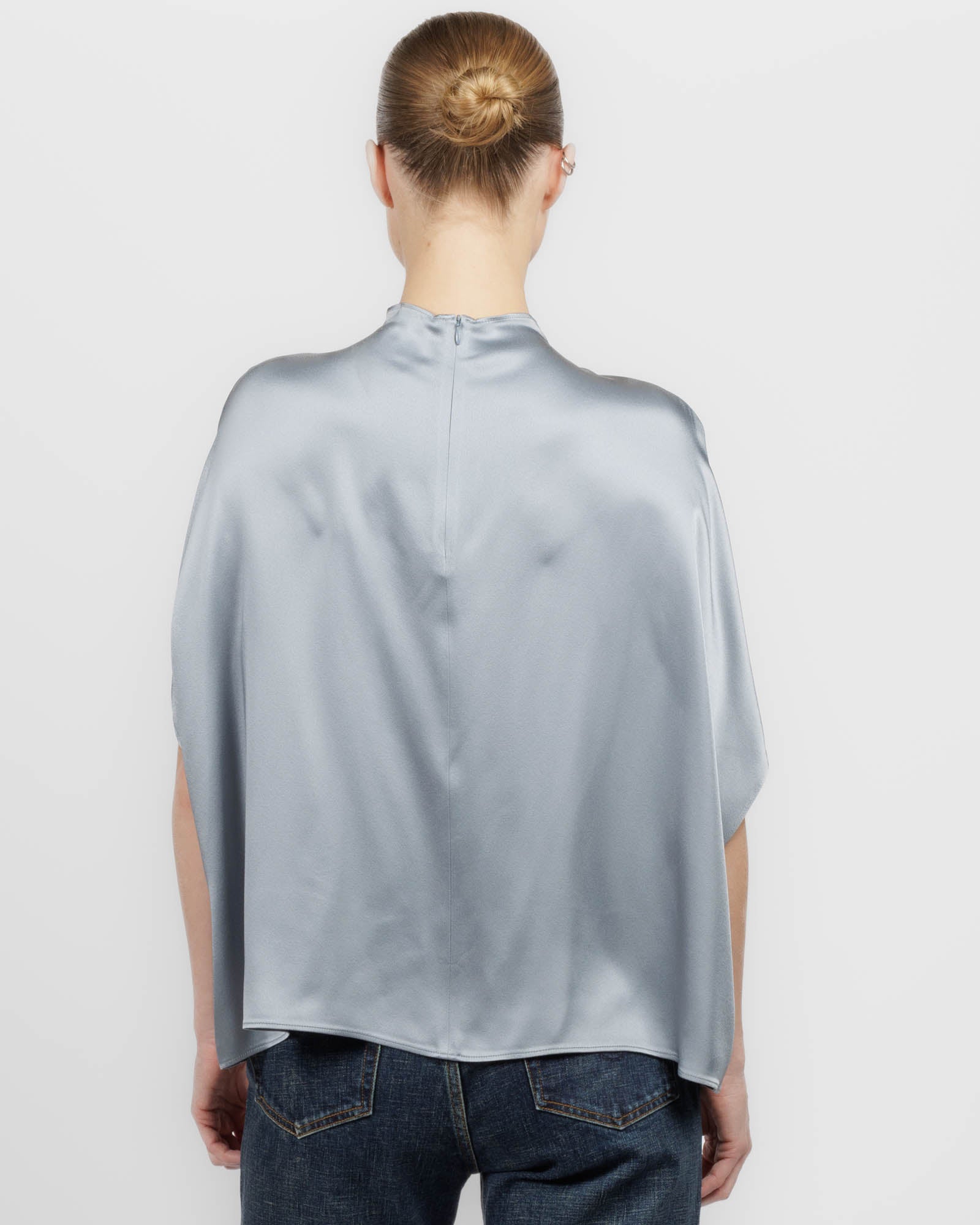 Satin Cape T-Shirt