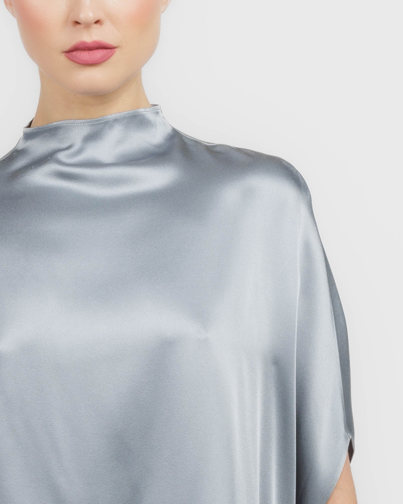 Satin Cape T-Shirt