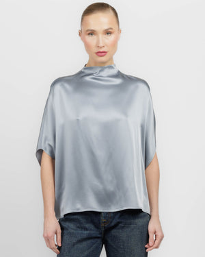 Satin Cape T-Shirt