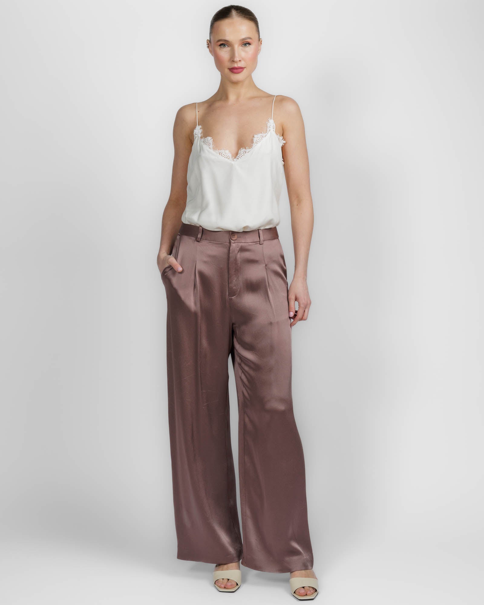 Pleated Pant