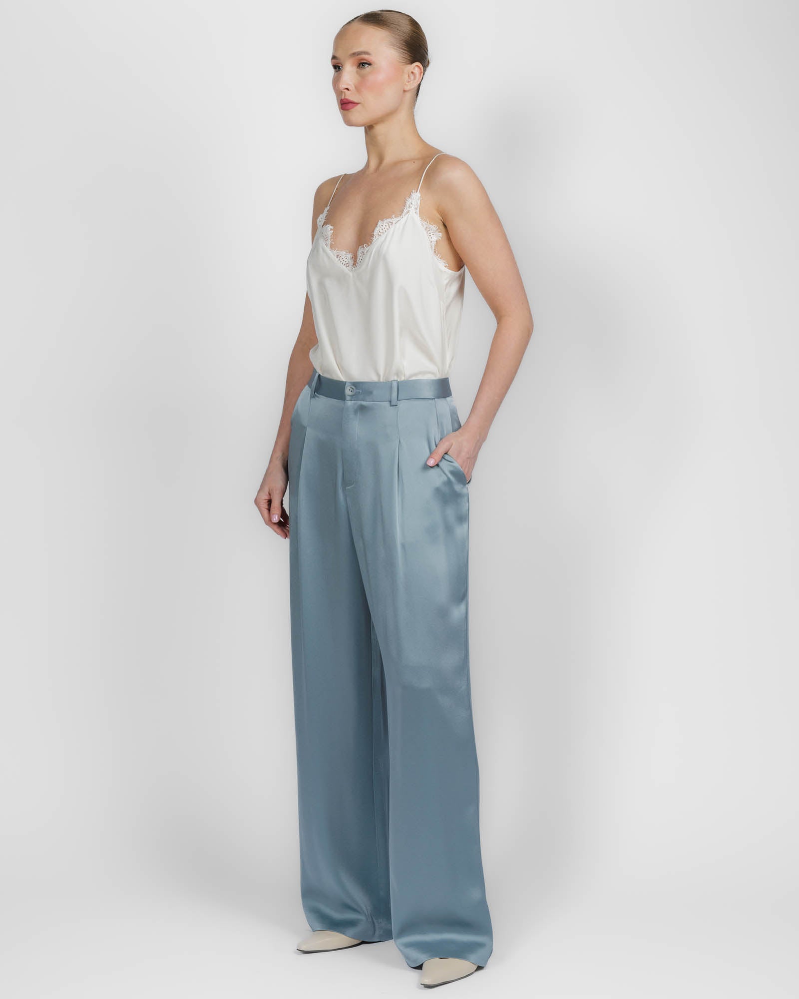 Pleated Pant