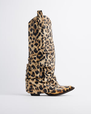 Mid Cowboy Boot With Sleeve