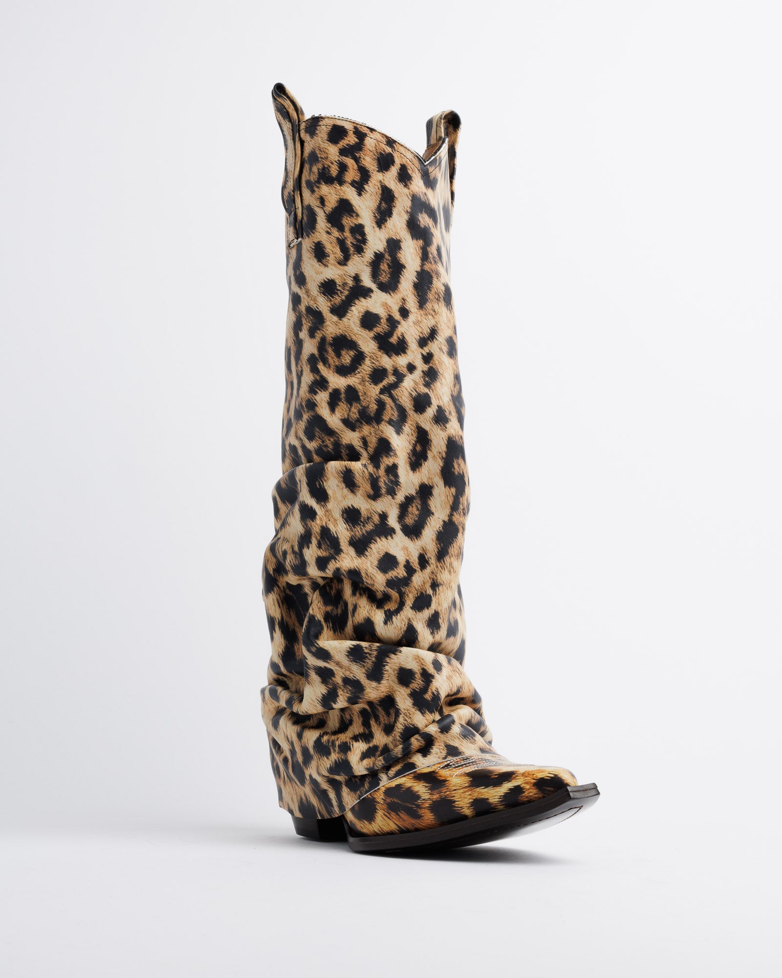 Mid Cowboy Boot With Sleeve