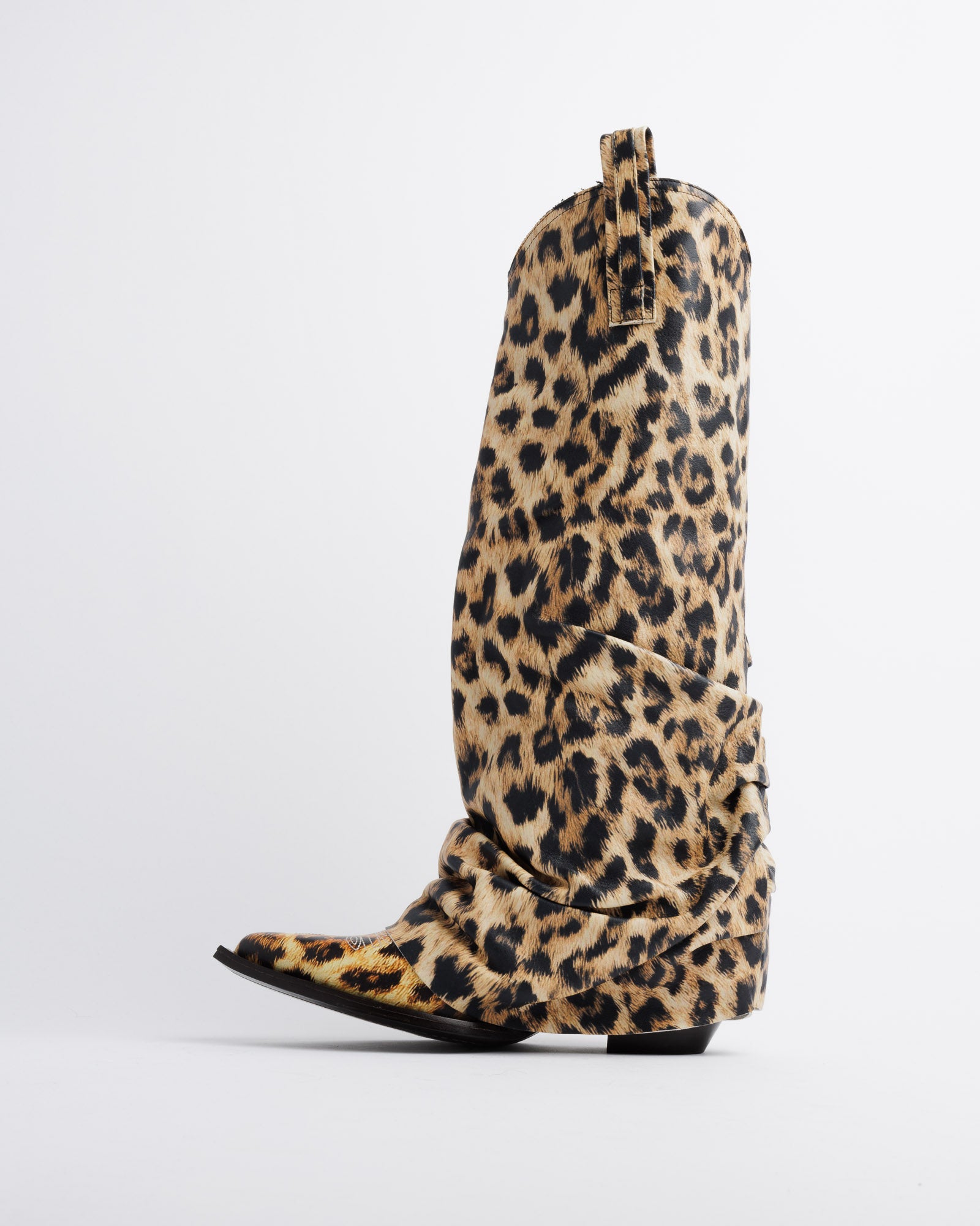 Mid Cowboy Boot With Sleeve