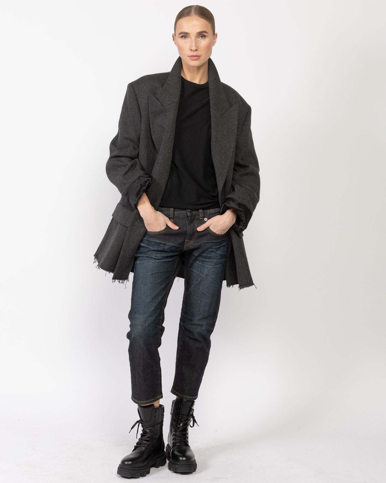 Jean droit pour garçon