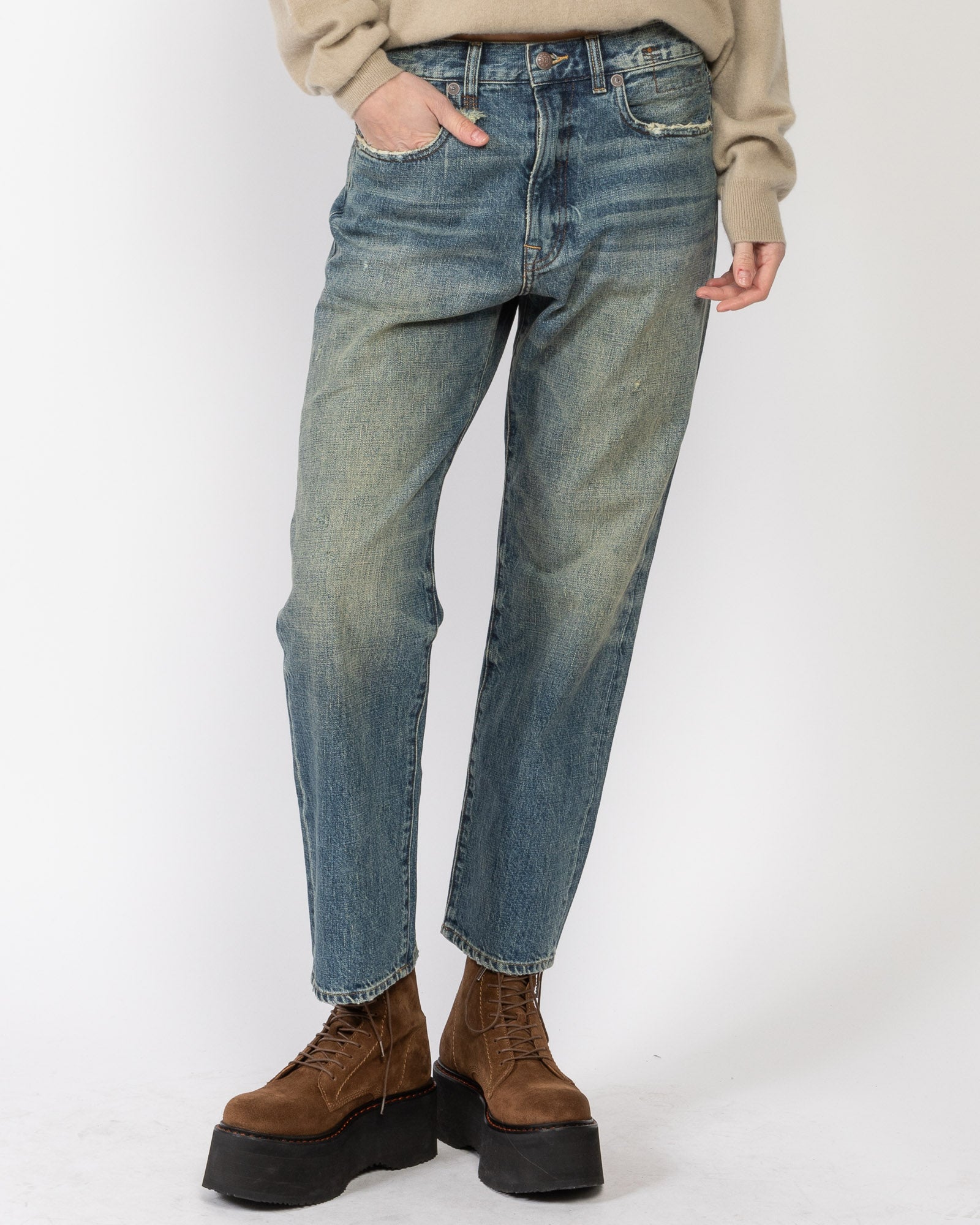 Straight leg boyfriend sales jeans