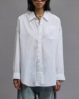 Drop Neck Oxford Shirt