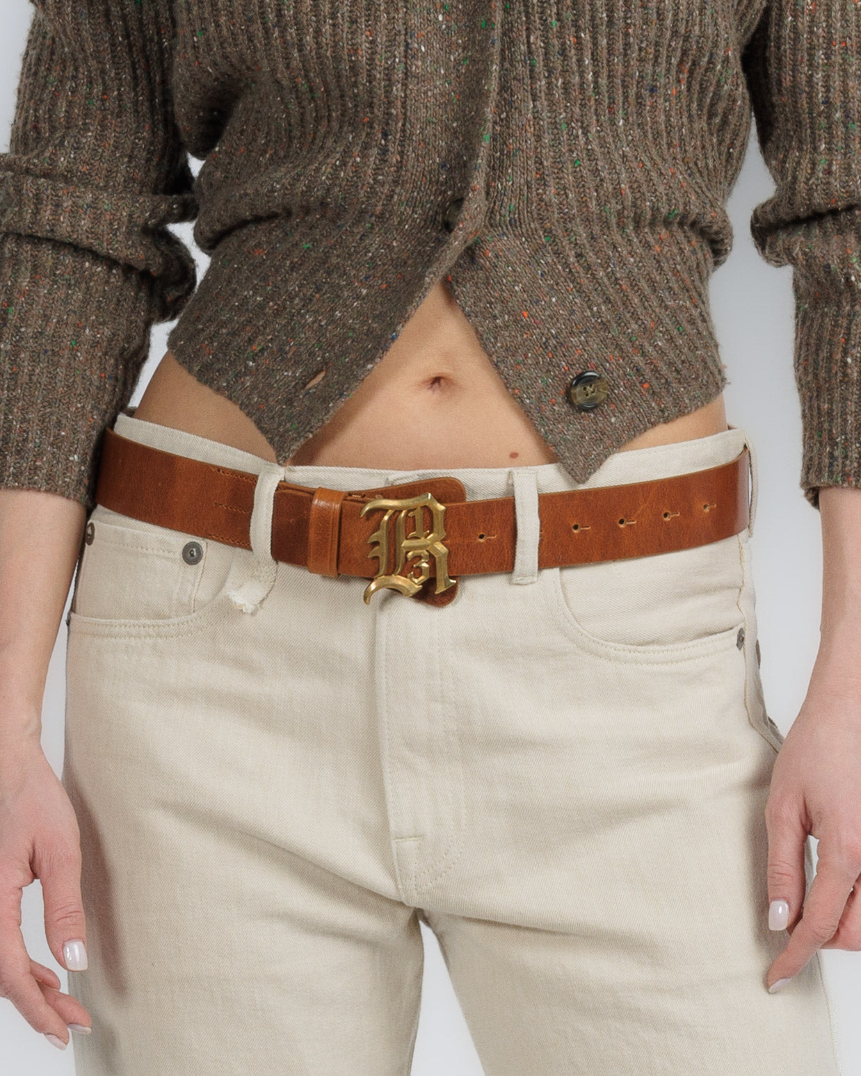 Logo Buckle Belt