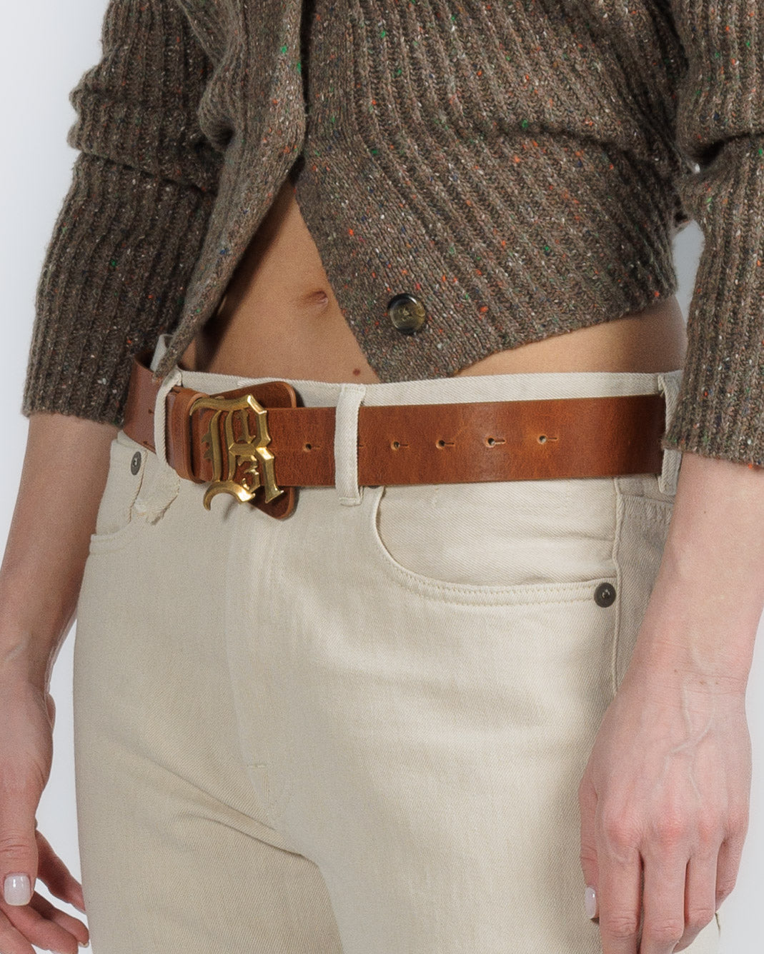 Logo Buckle Belt