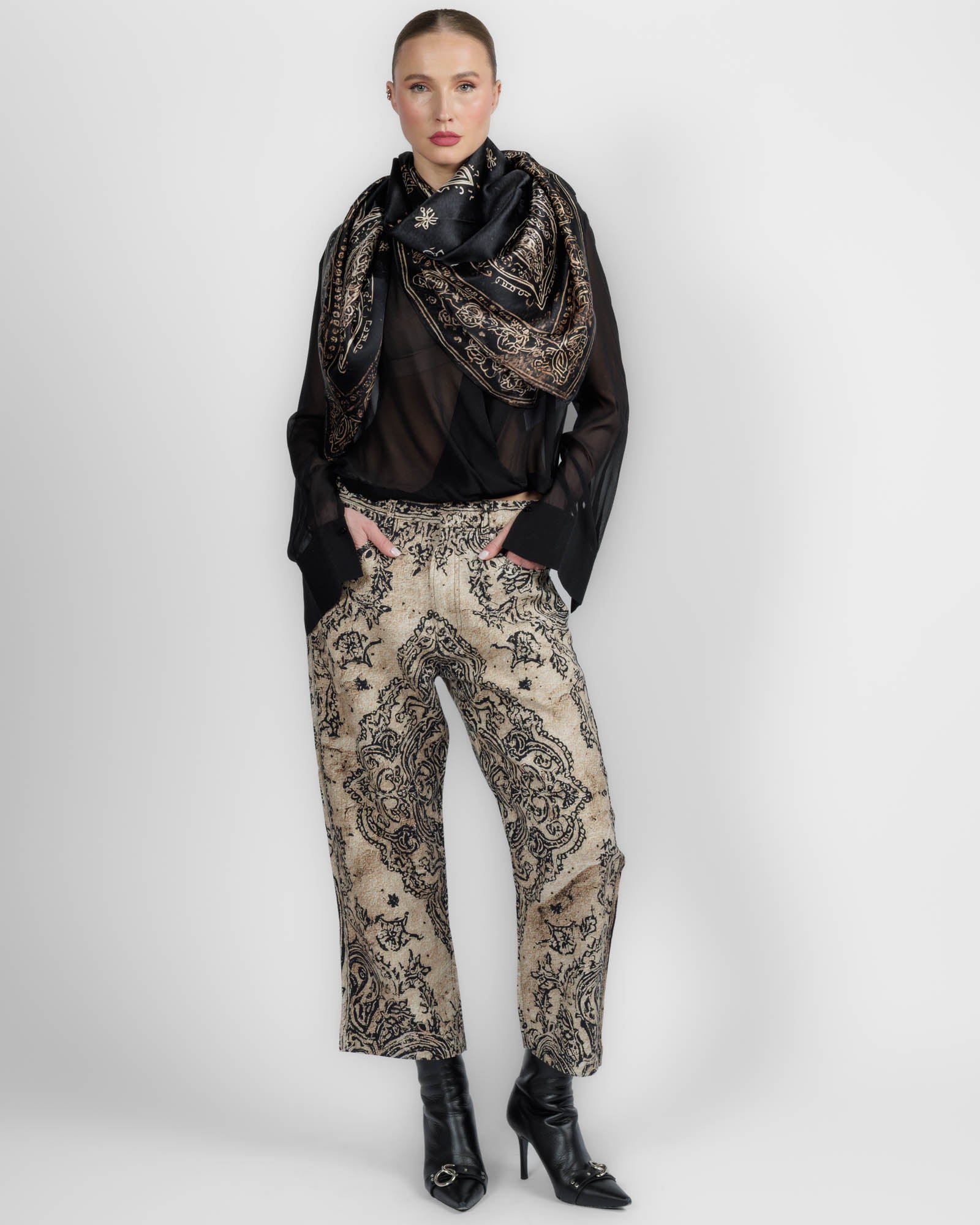 Oversized Bandana Scarf