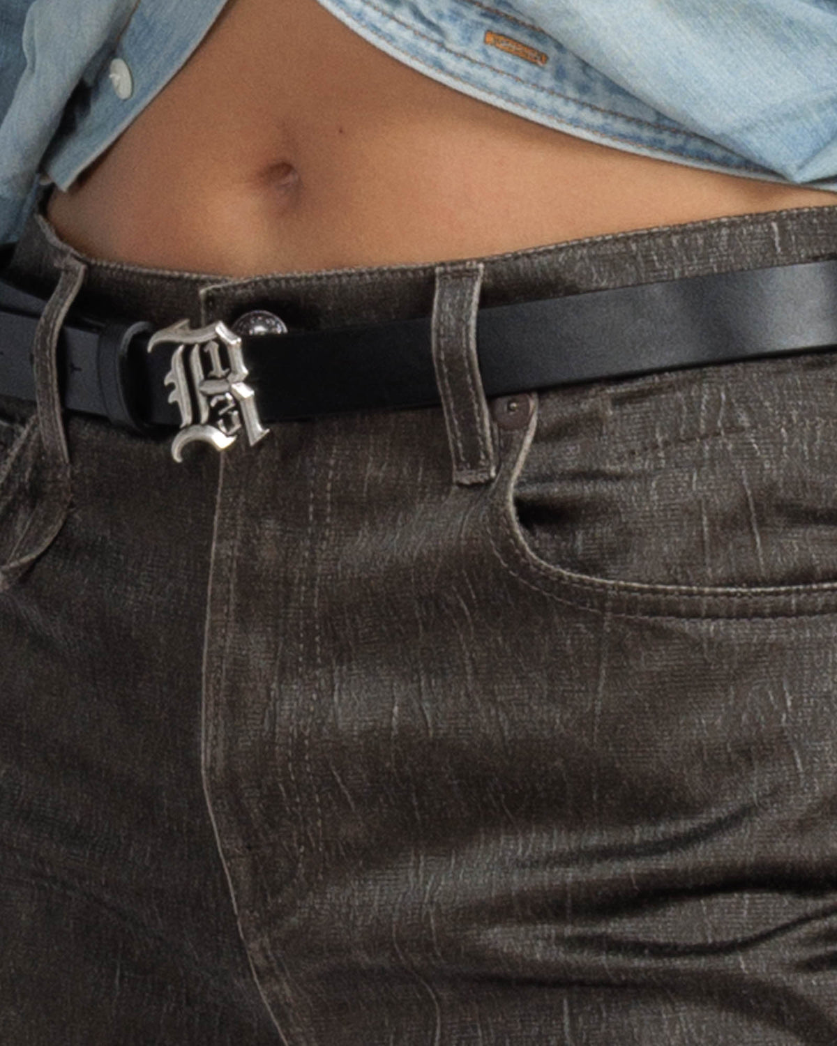 Slim Logo Belt