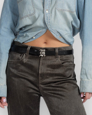 Slim Logo Belt