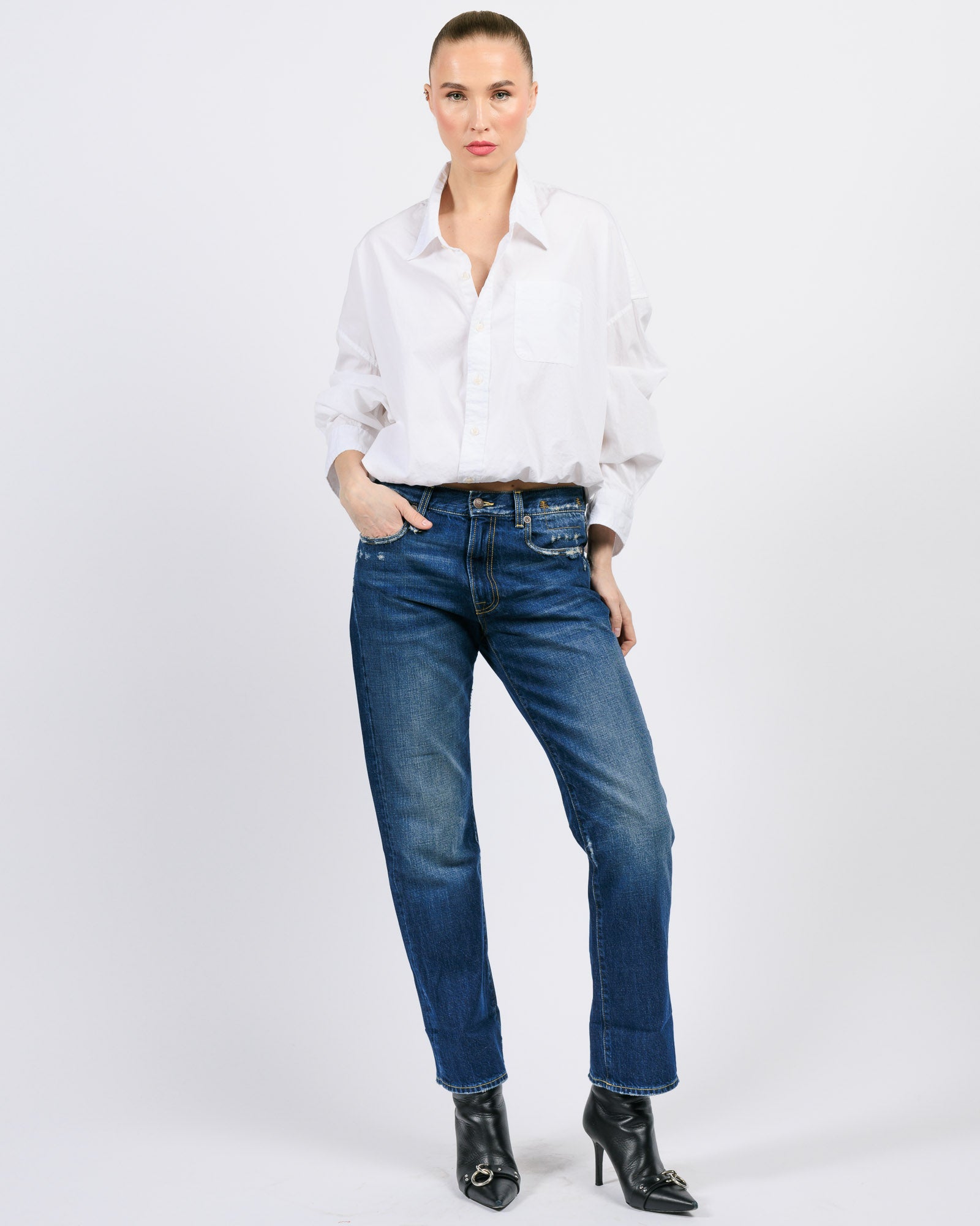 Jeans Romeo à revers