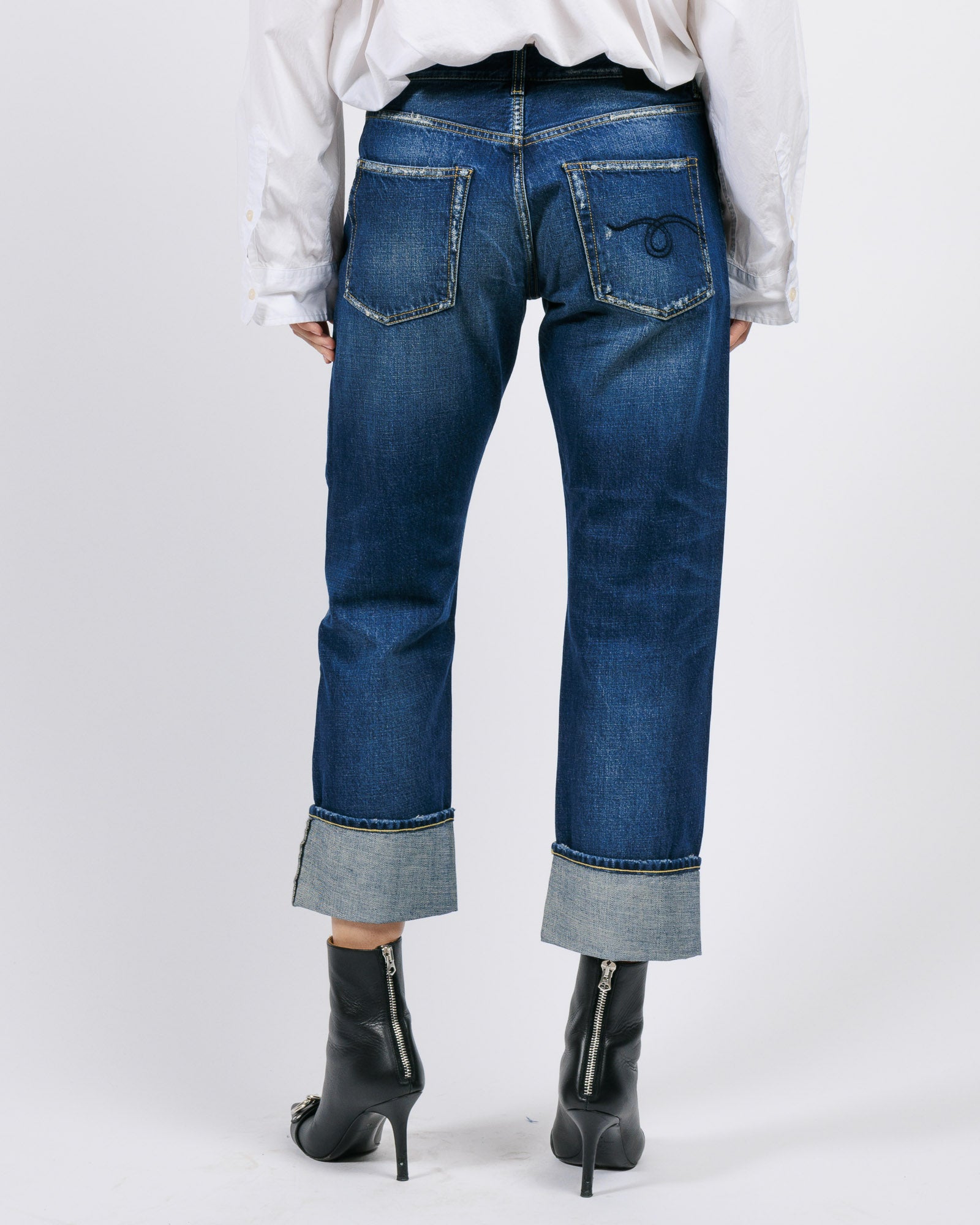 Jeans Romeo à revers