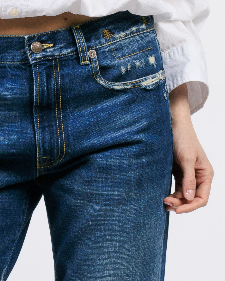 Jeans Romeo à revers