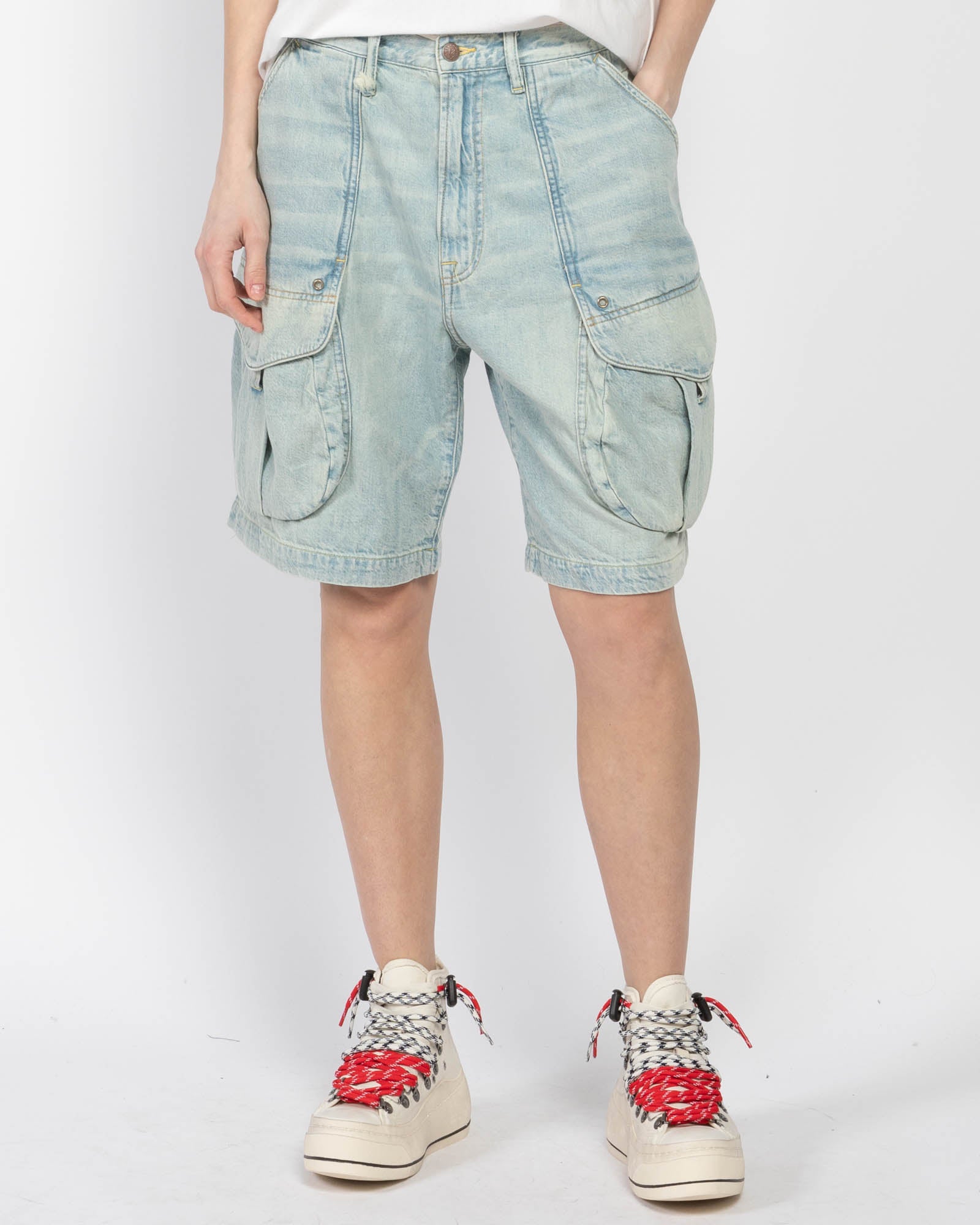 Multi-Pocket Relaxed Shorts