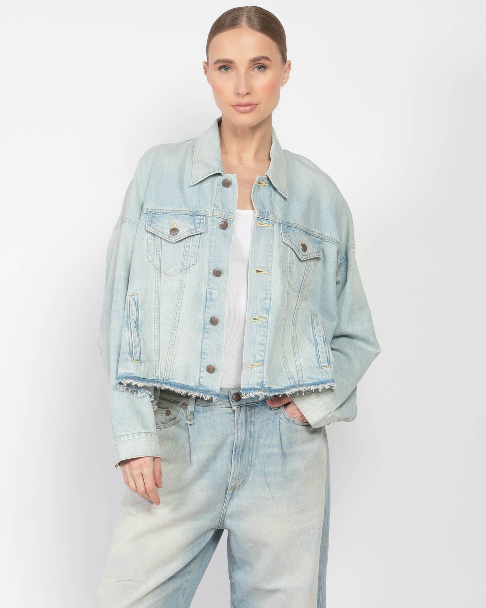 Oversized Trucker Denim Jacket