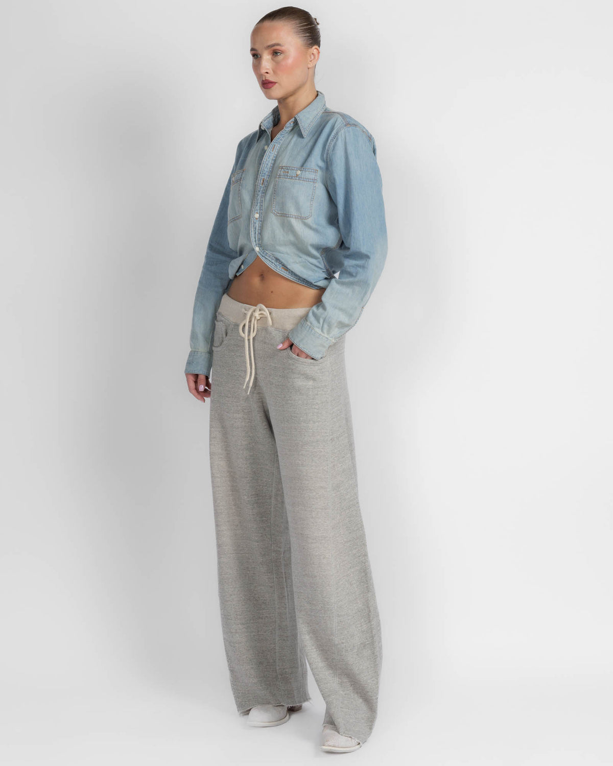Chemise en jean portefeuille