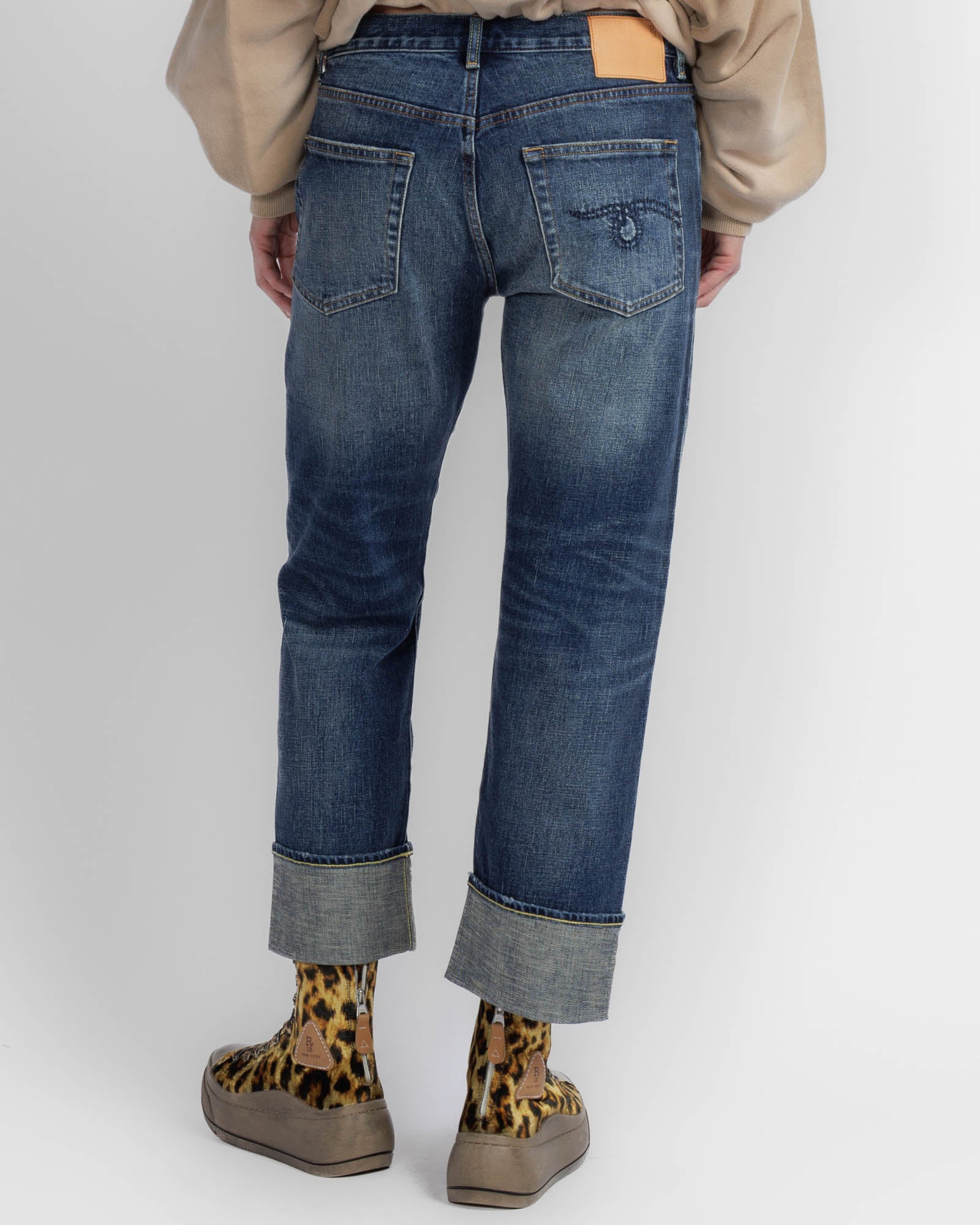 Cuffed Boyfriend Jean