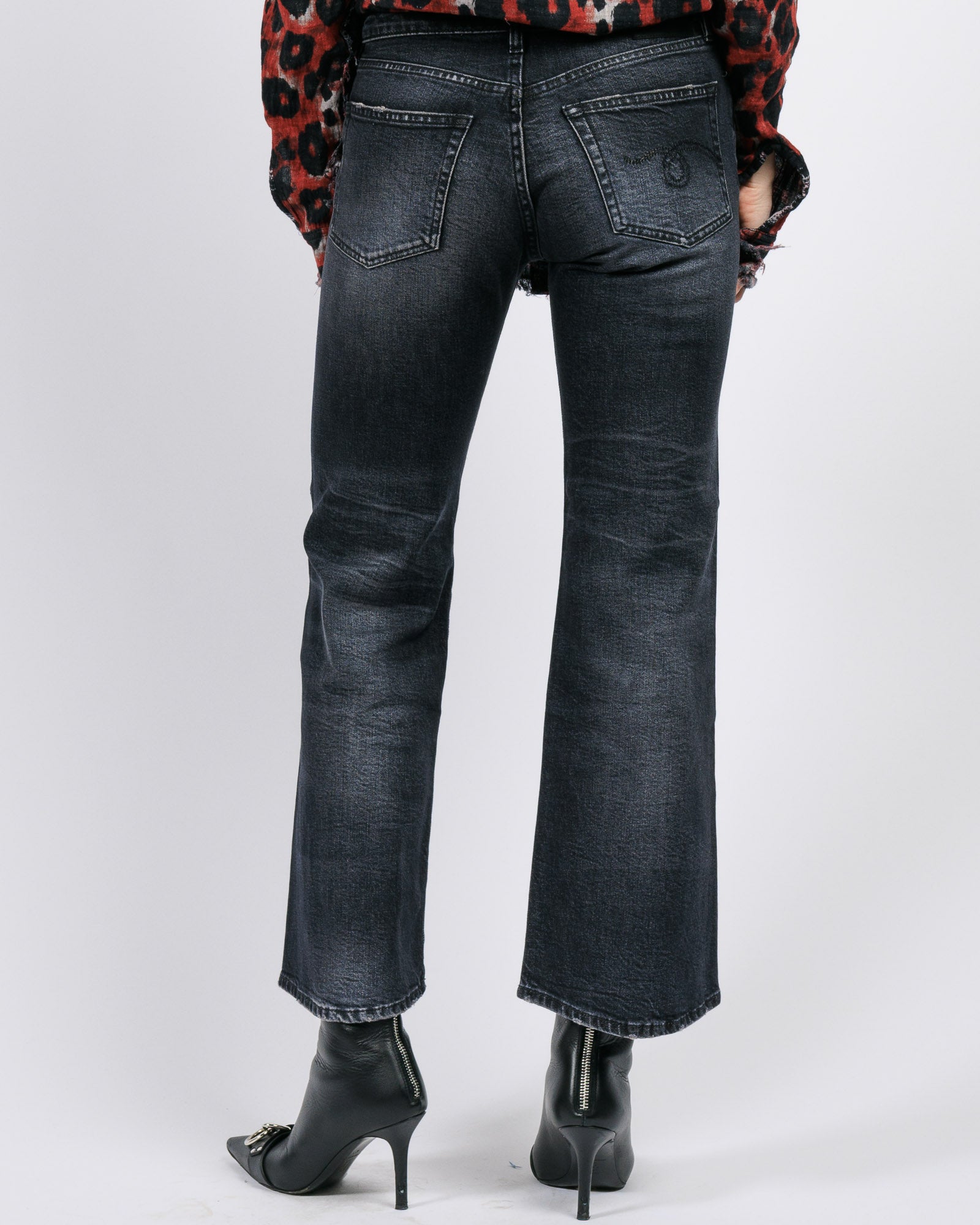 Jean évasé court Joan