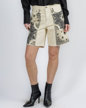 Relaxed Bermuda Jeans