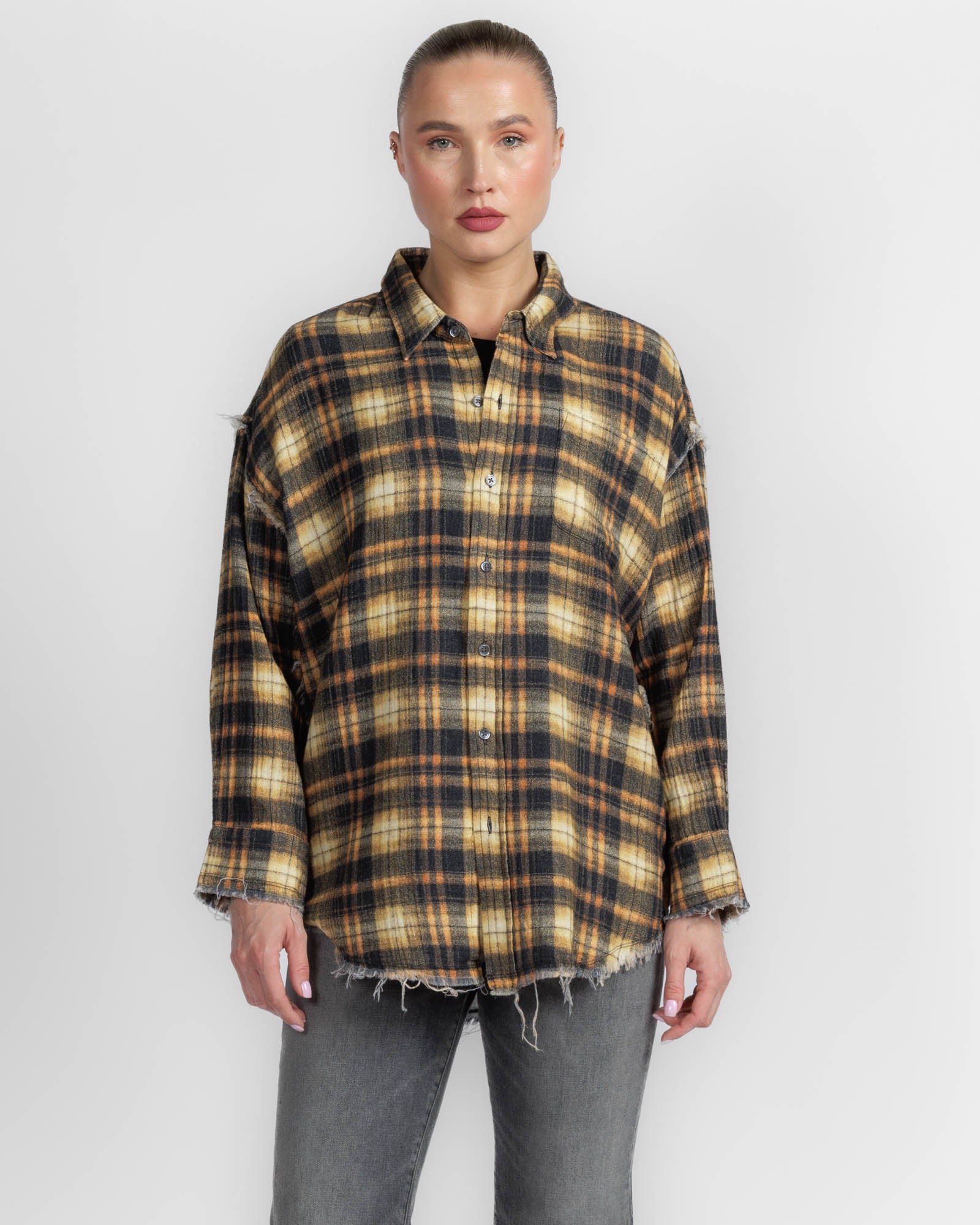 Shredded Seam Shirt