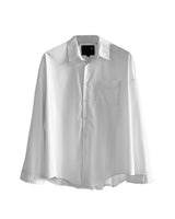Long Sleeve Boxy Button-Up Shirt