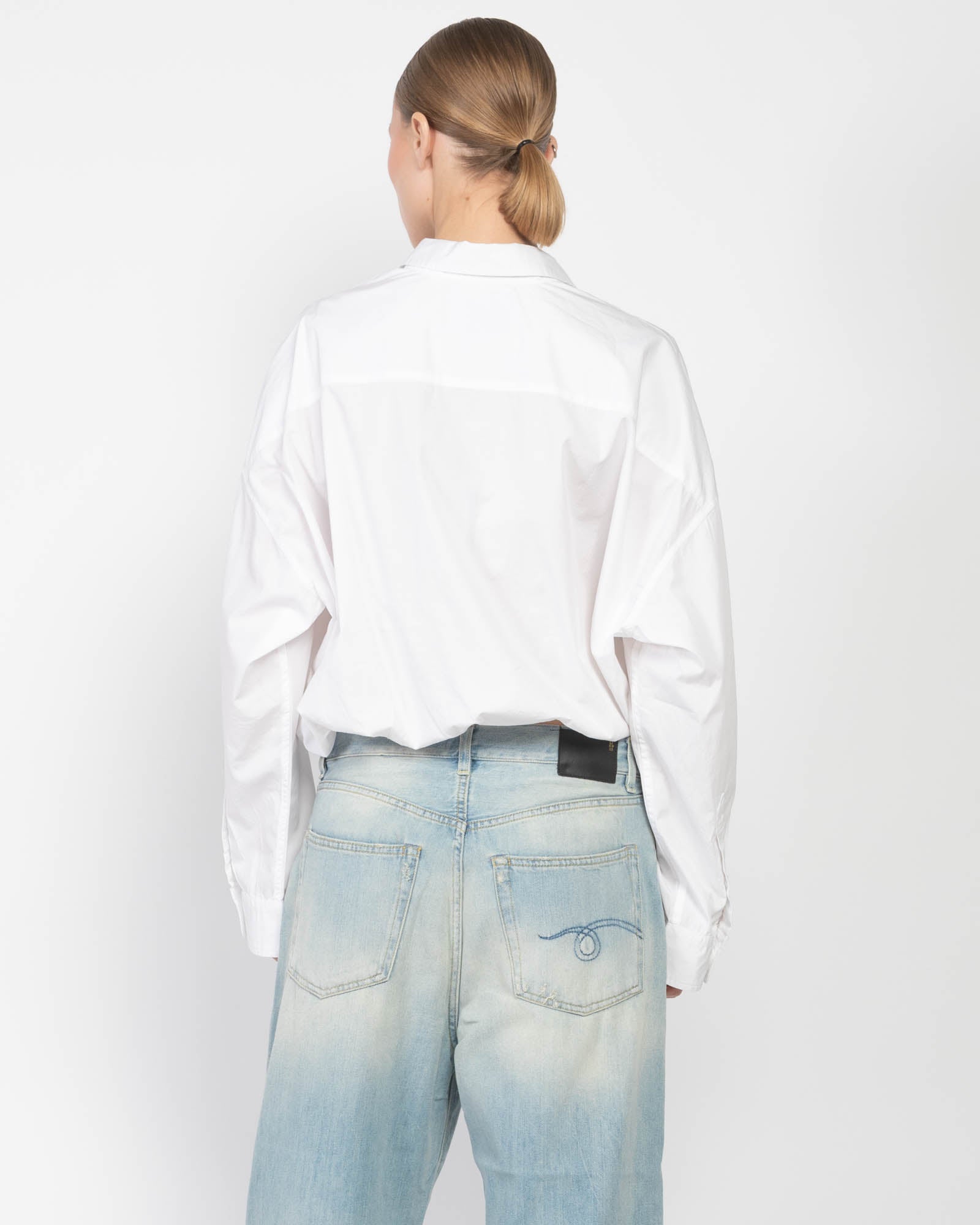 Crossover Bubble Shirt