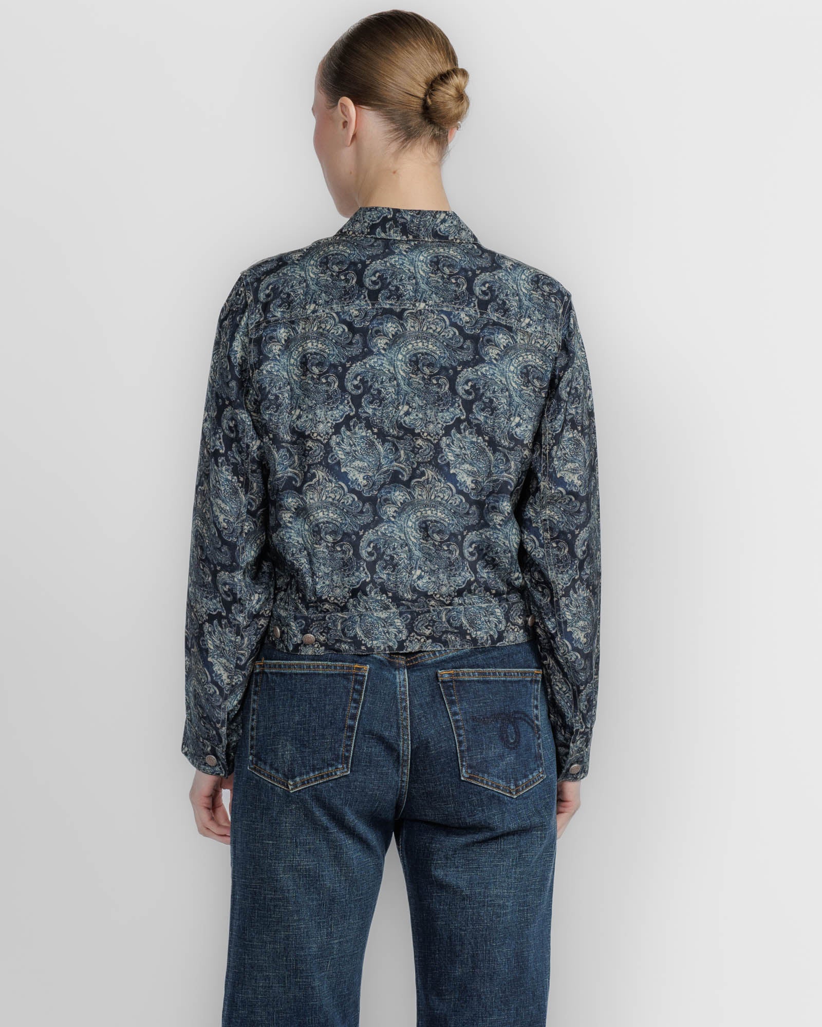 Cropped Shrunken Zip Up