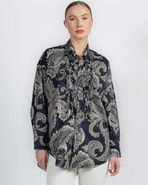 Shredded Seam Shirt