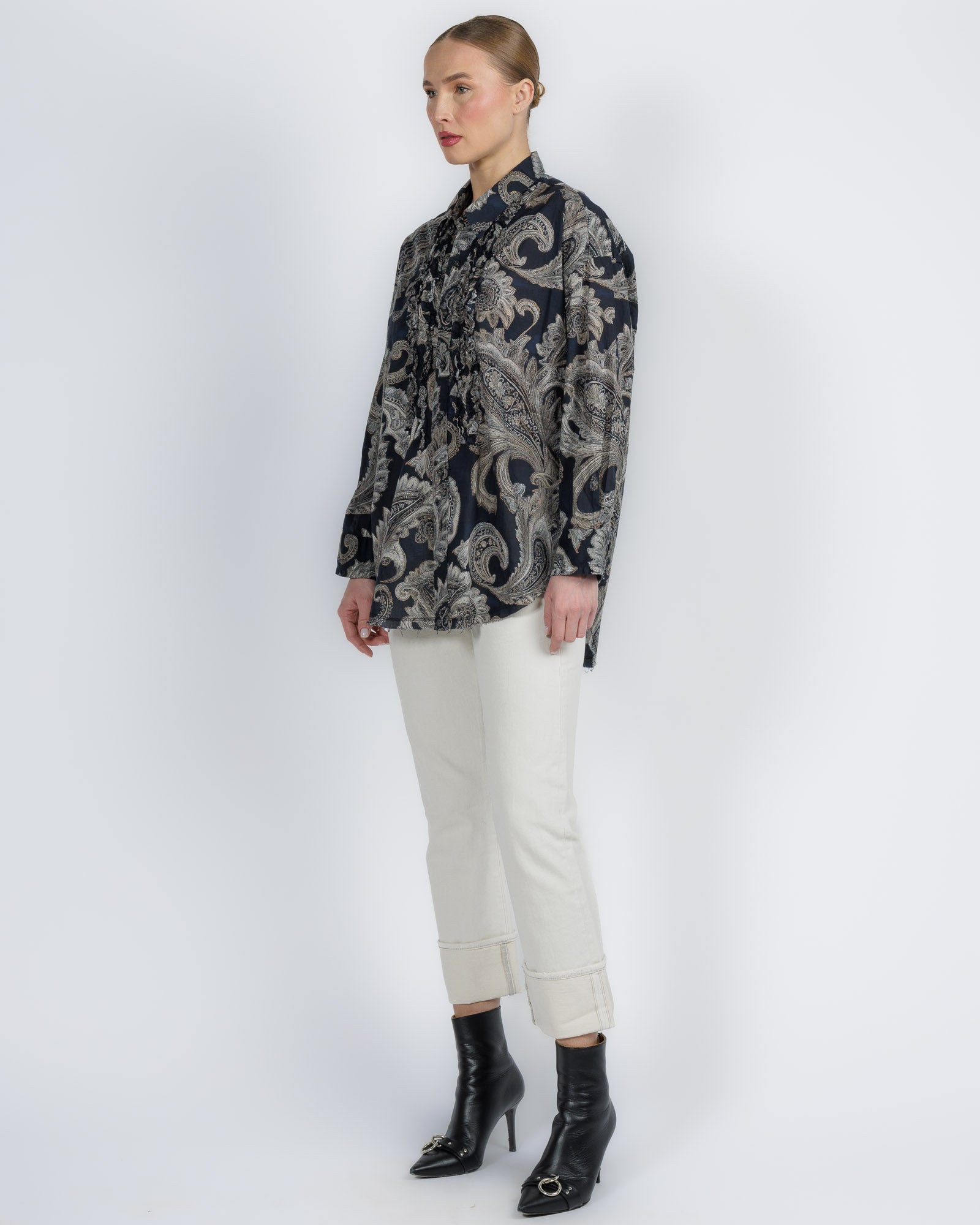 Shredded Seam Shirt