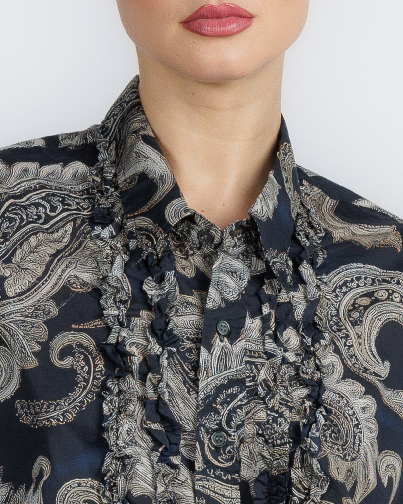Shredded Seam Shirt