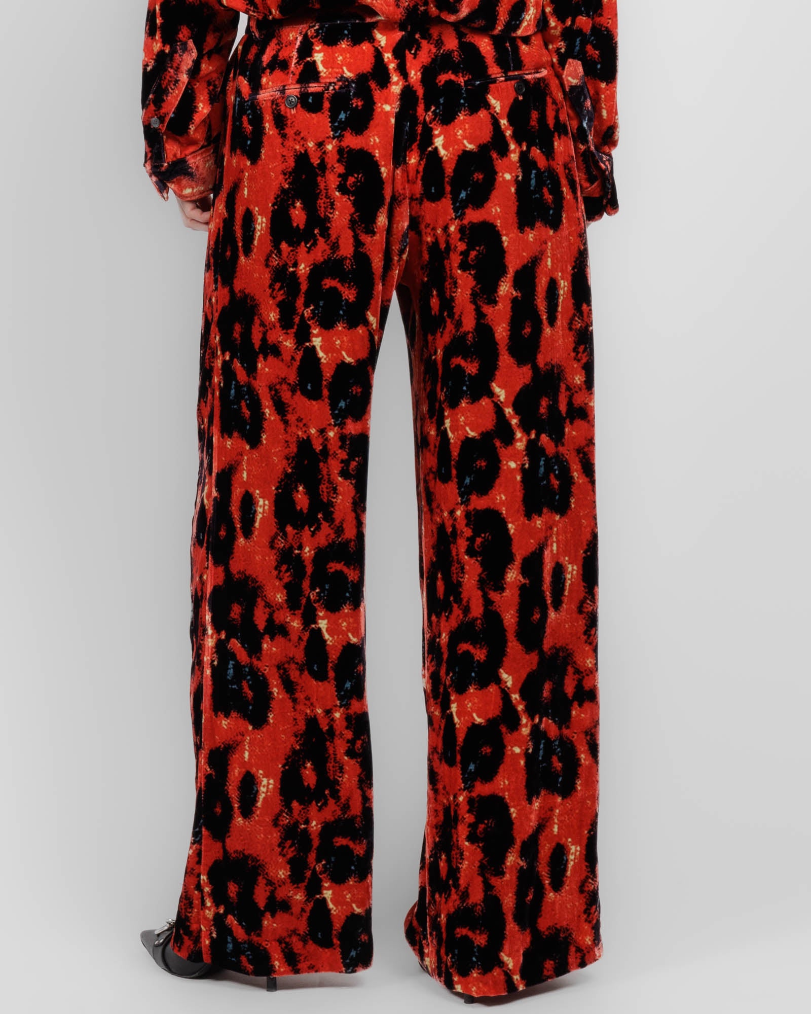 Pleat Wide Leg Pants