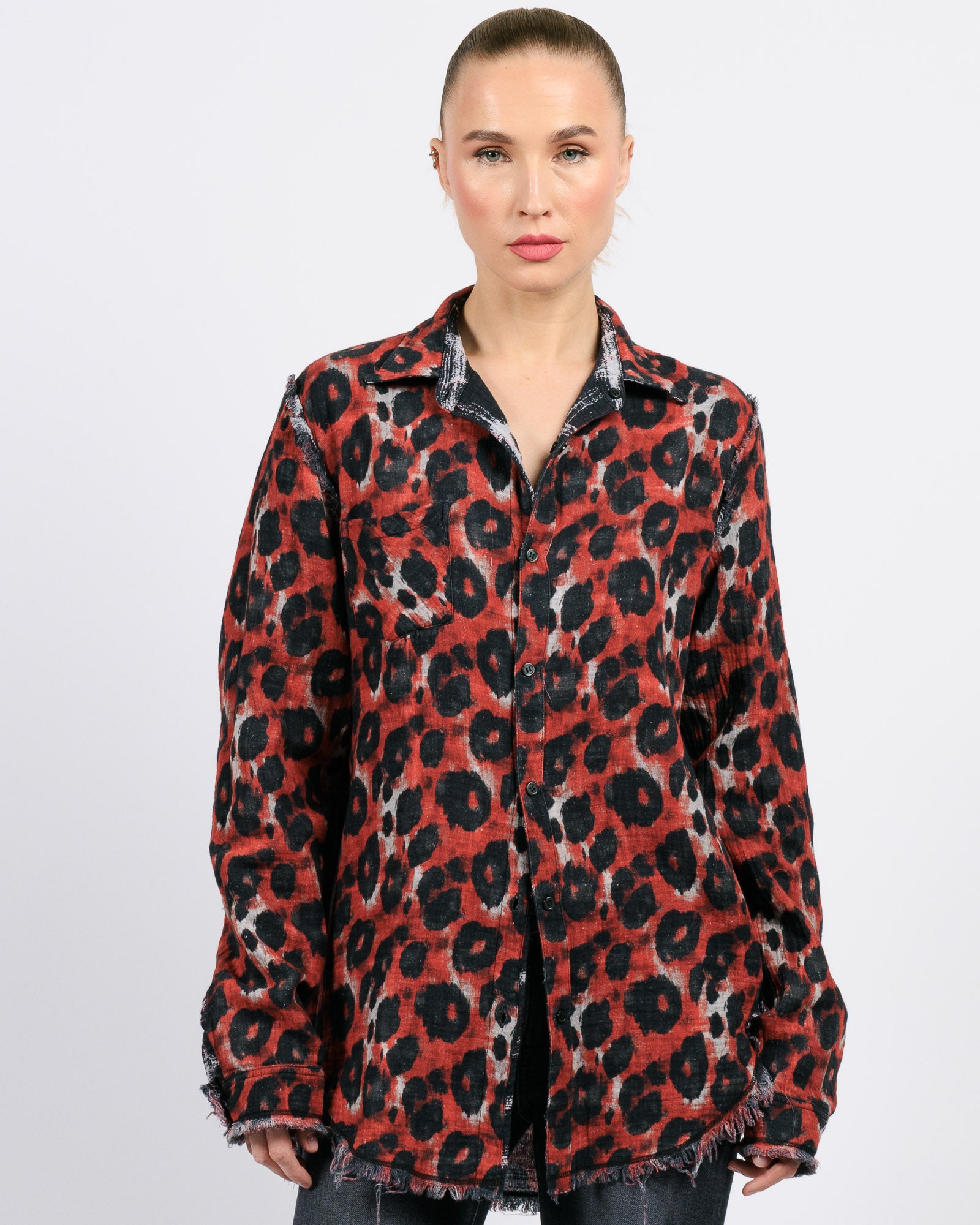 Reversible Shredded Shirt