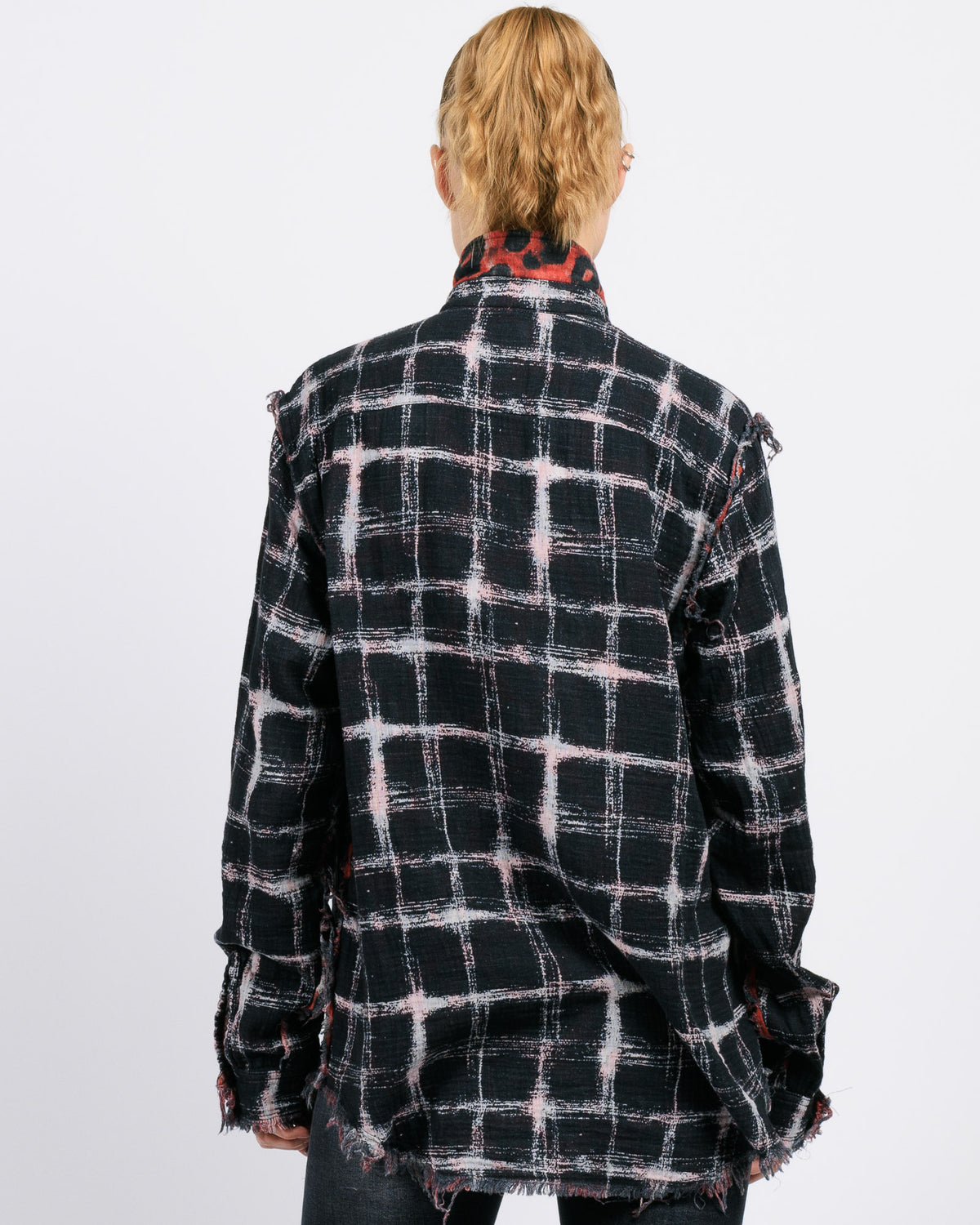 R13 Reversible Shredded Shirt