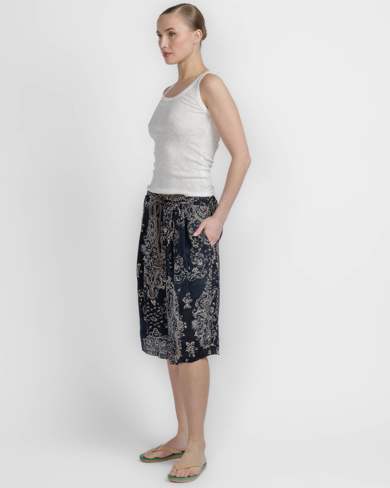 Pleat Jumbo Short