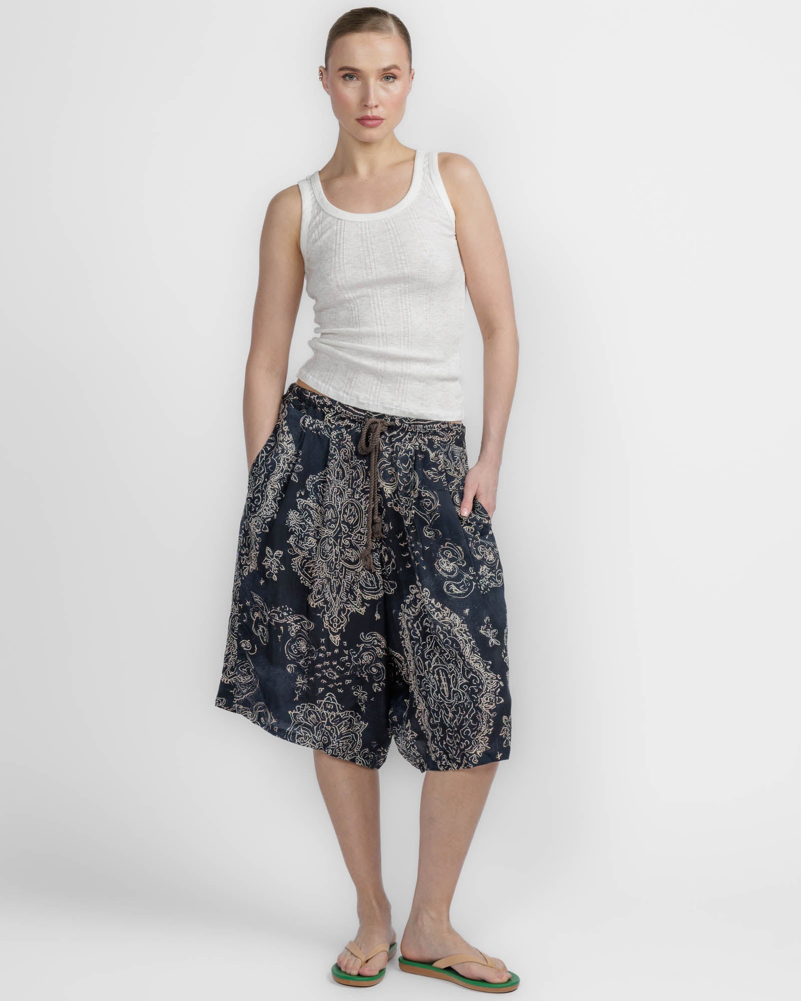 Pleat Jumbo Short