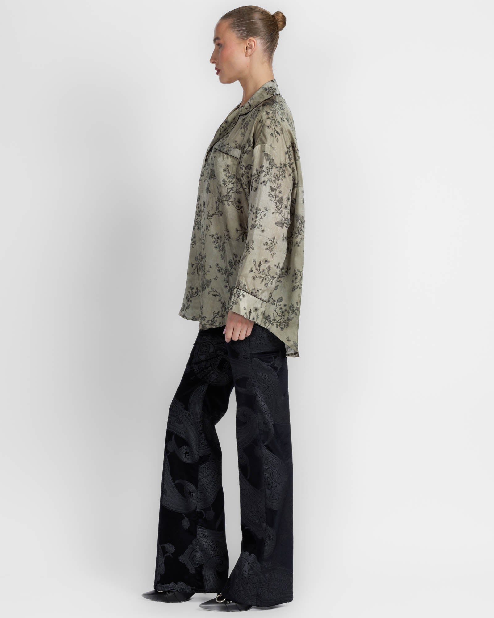 Drop Neck Pj Top